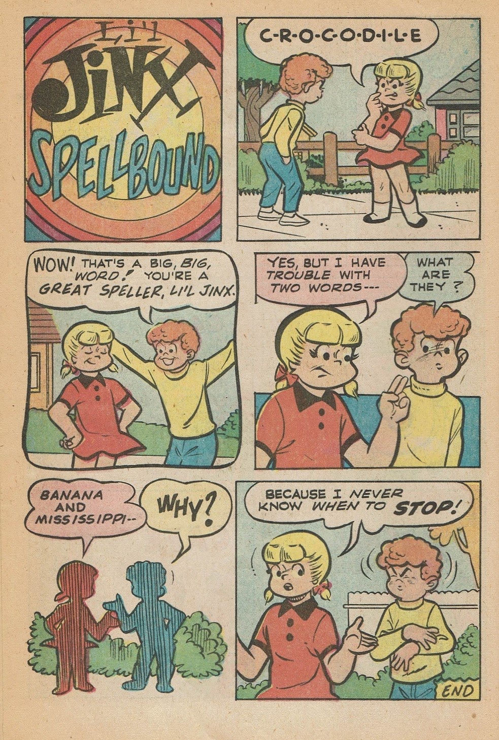 Read online Reggie's Wise Guy Jokes comic -  Issue #20 - 18