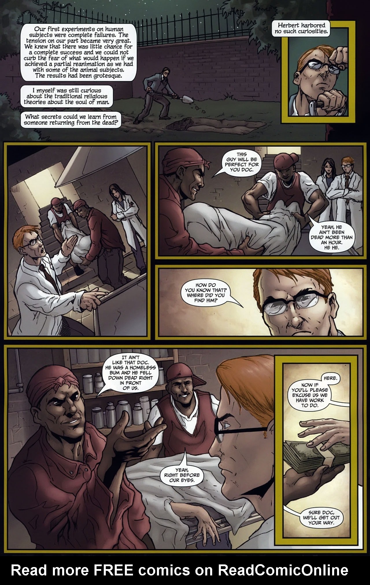 Read online The Chronicles of Dr. Herbert West comic -  Issue #1 - 18