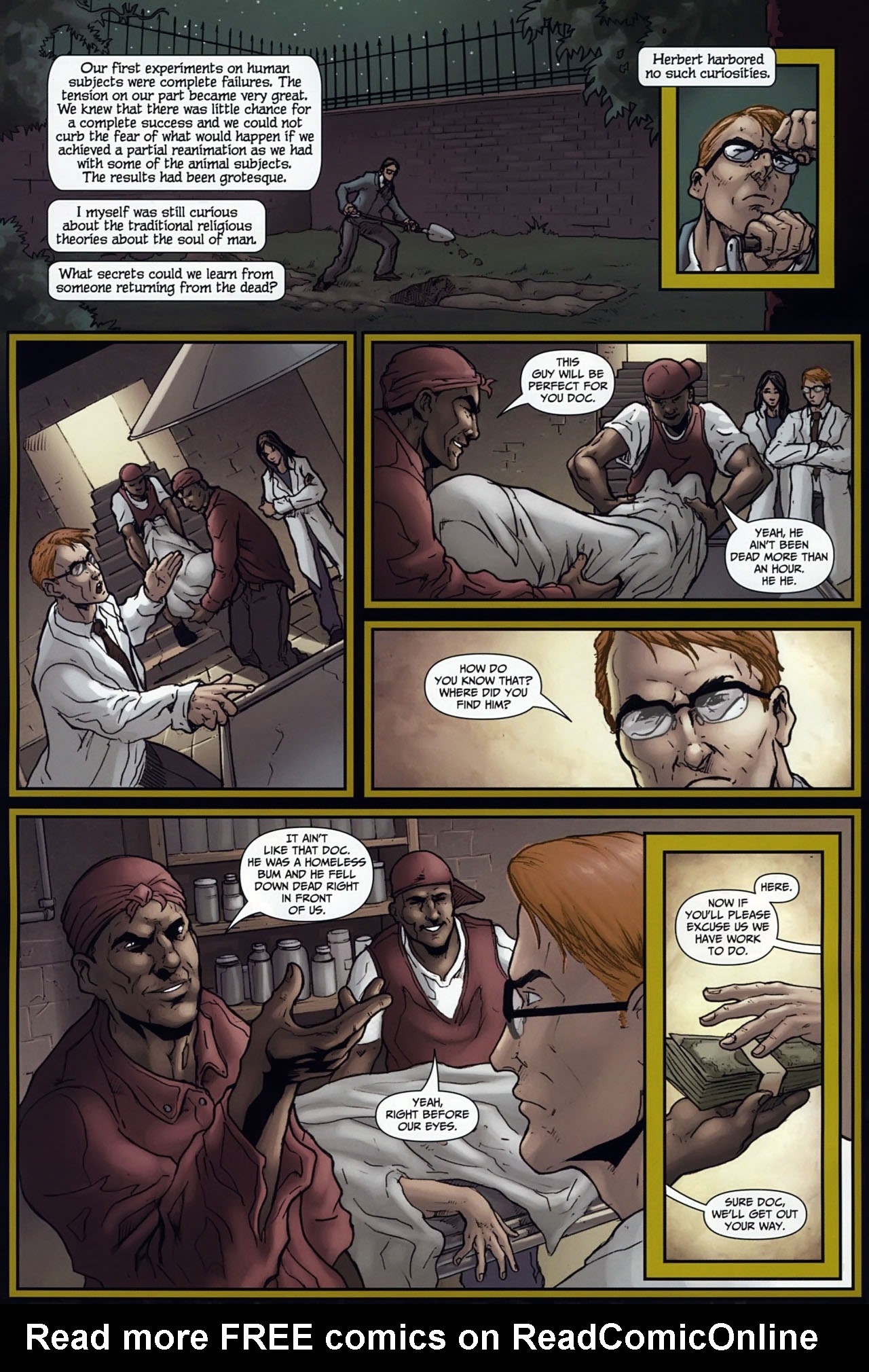 Read online The Chronicles of Dr. Herbert West comic -  Issue #1 - 18