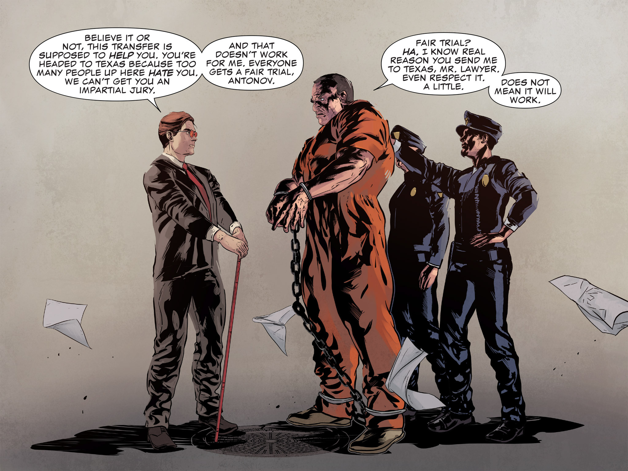 Read online Daredevil / Punisher : The Seventh Circle comic -  Issue #1 - 7