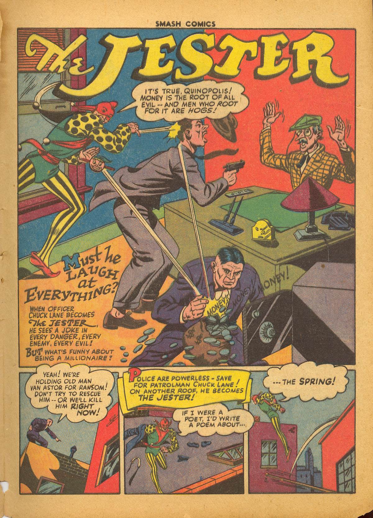 Read online Smash Comics comic -  Issue #54 - 45