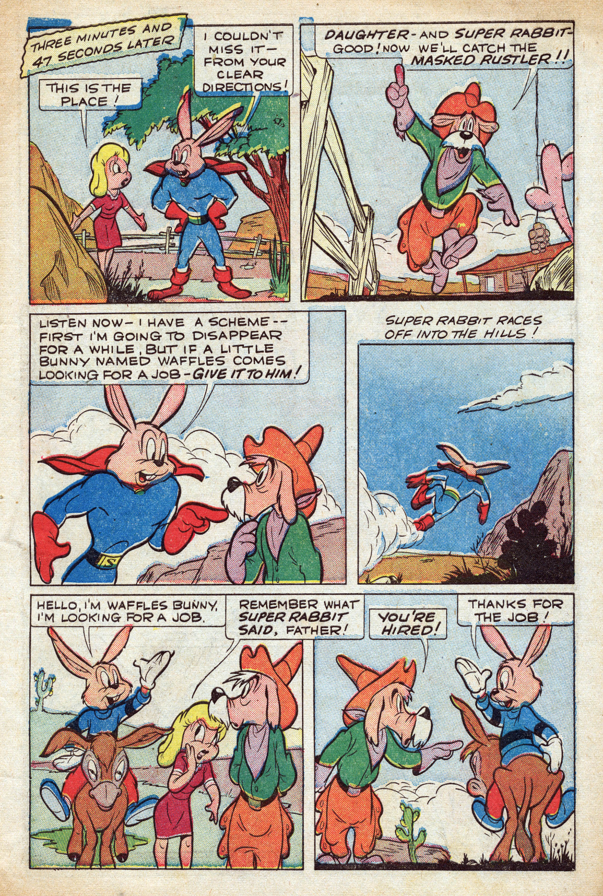 Read online Super Rabbit comic -  Issue #5 - 8