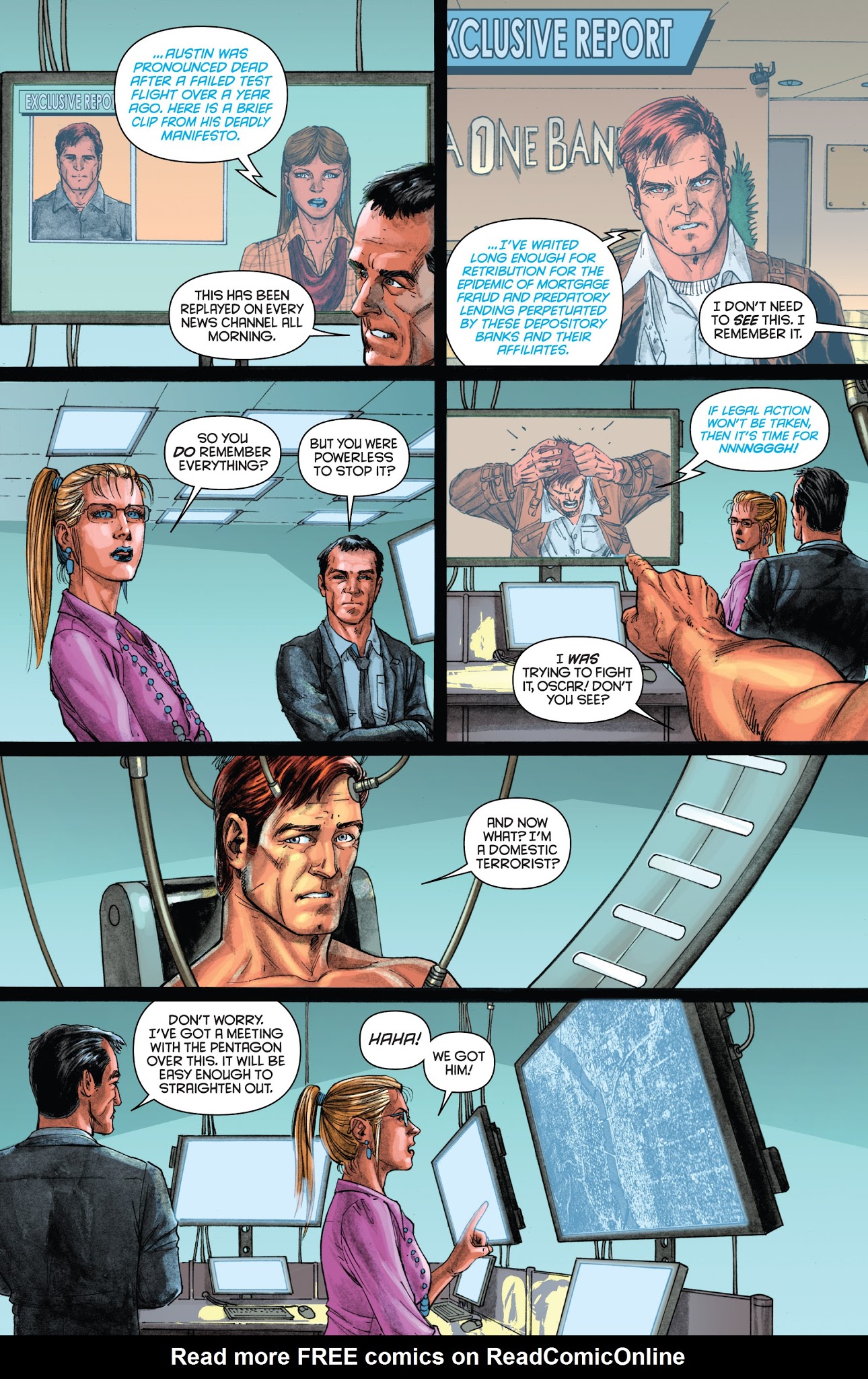 Read online Bionic Man comic -  Issue #21 - 17