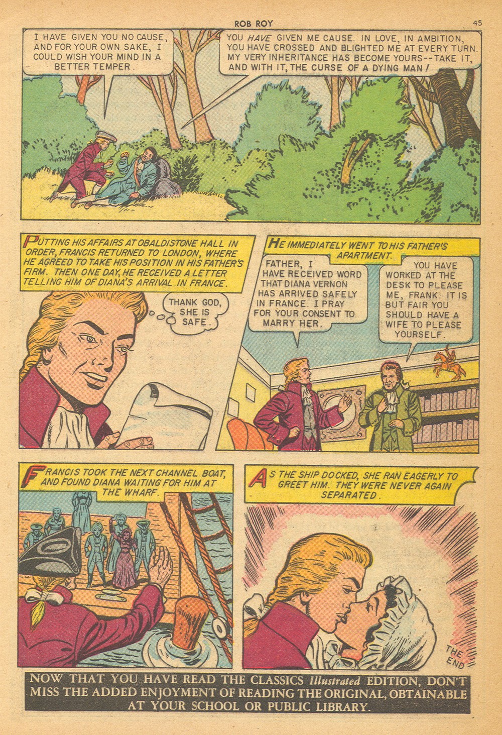 Read online Classics Illustrated comic -  Issue #118 - 47