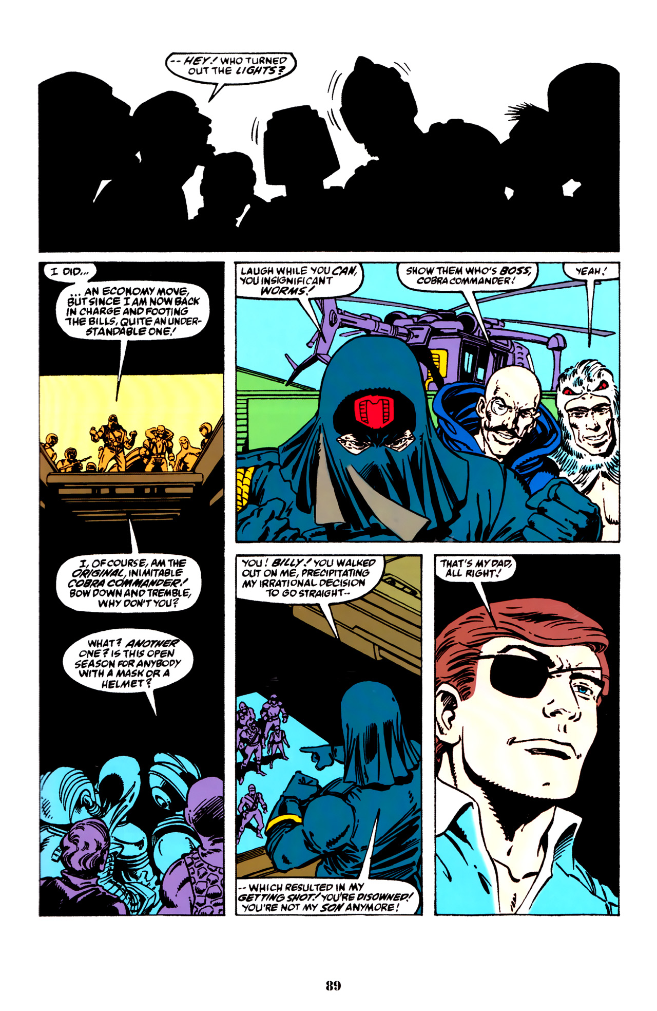 Read online G.I. Joe: Cobra Commander Tribute - 100-Page Spectacular comic -  Issue # TPB - 90