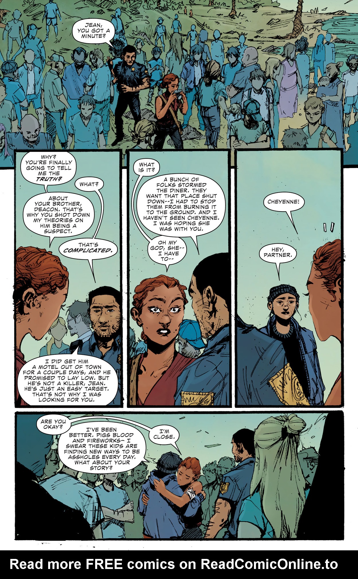 Read online Dark Spaces: Good Deeds comic -  Issue #5 - 18