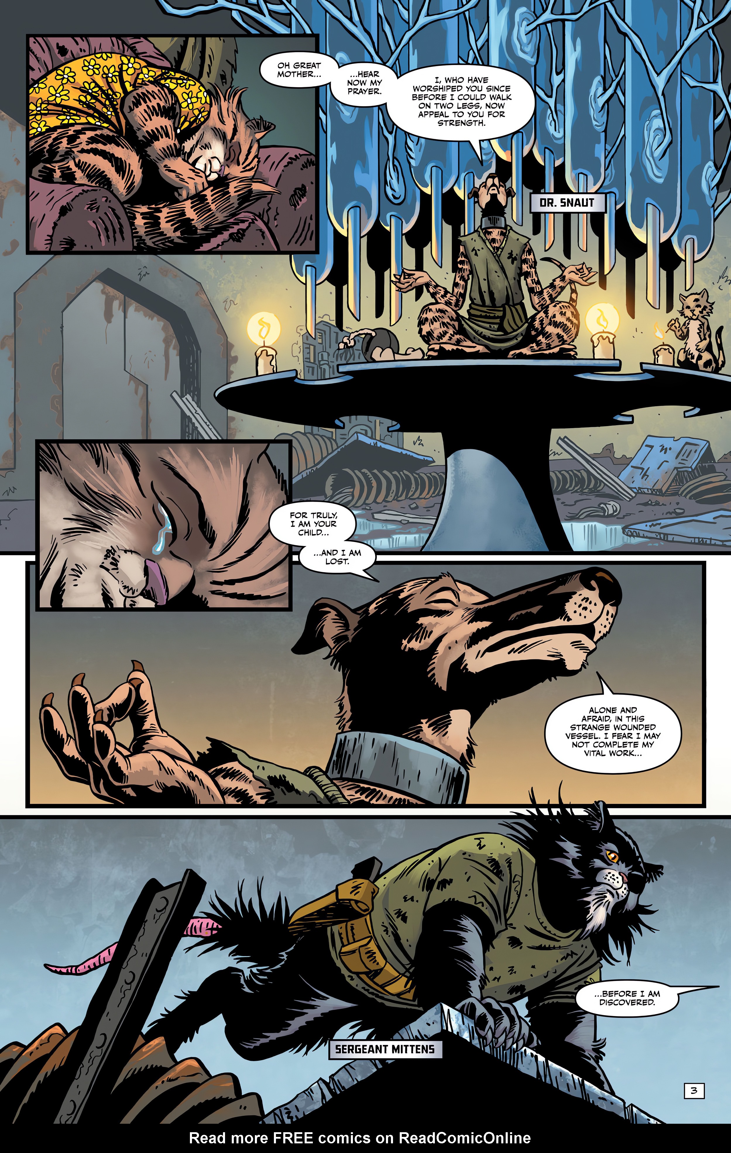 Read online Captain Ginger: The Last Feeder comic -  Issue #1 - 5