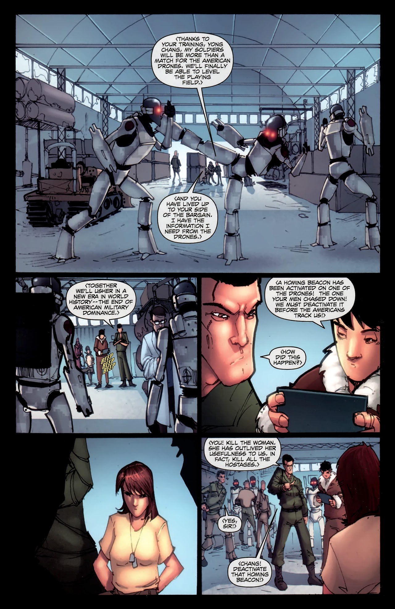 Read online Drone comic -  Issue #4 - 4