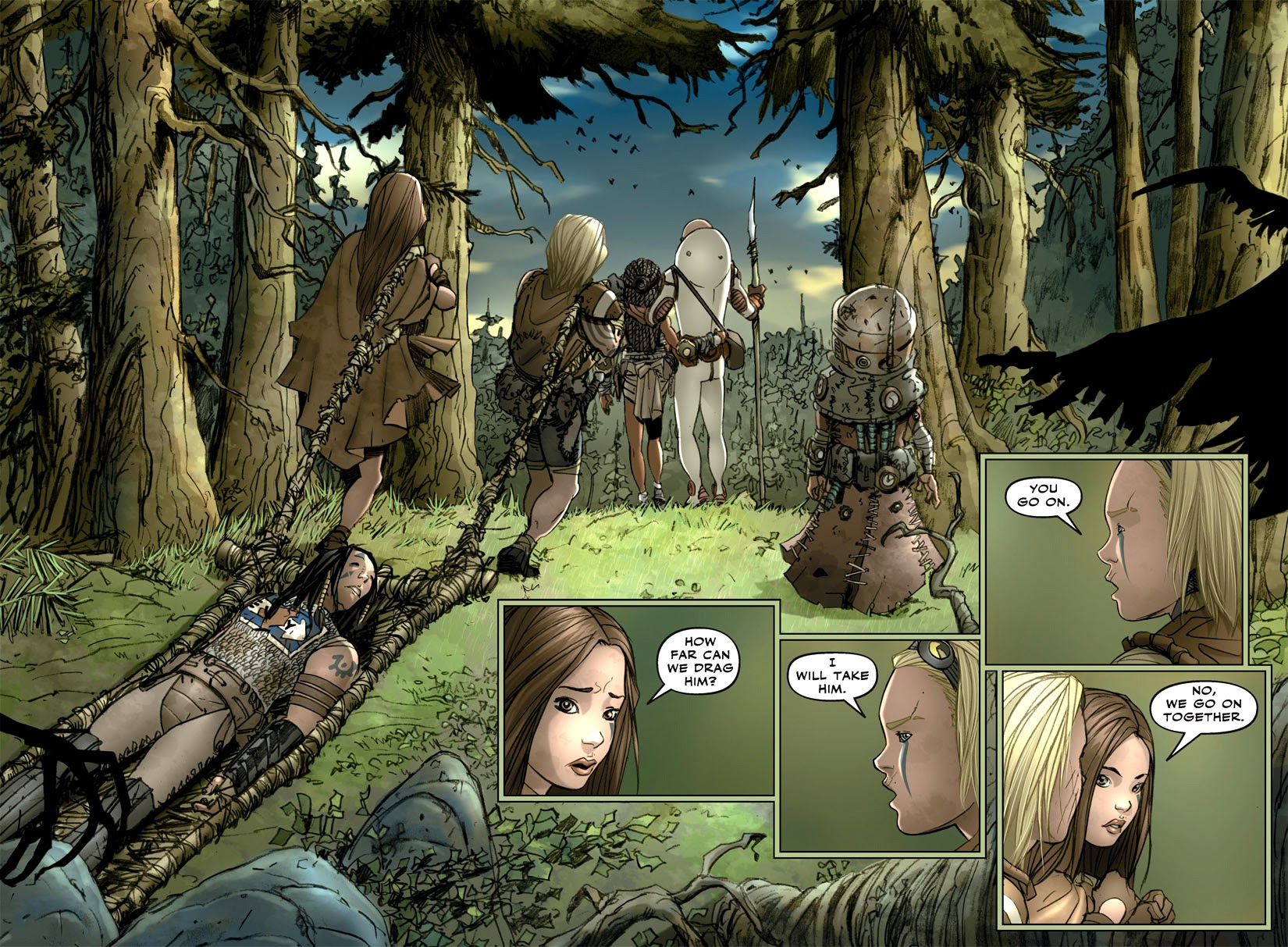 Read online Tribes: The Dog Years comic -  Issue #4 - 4