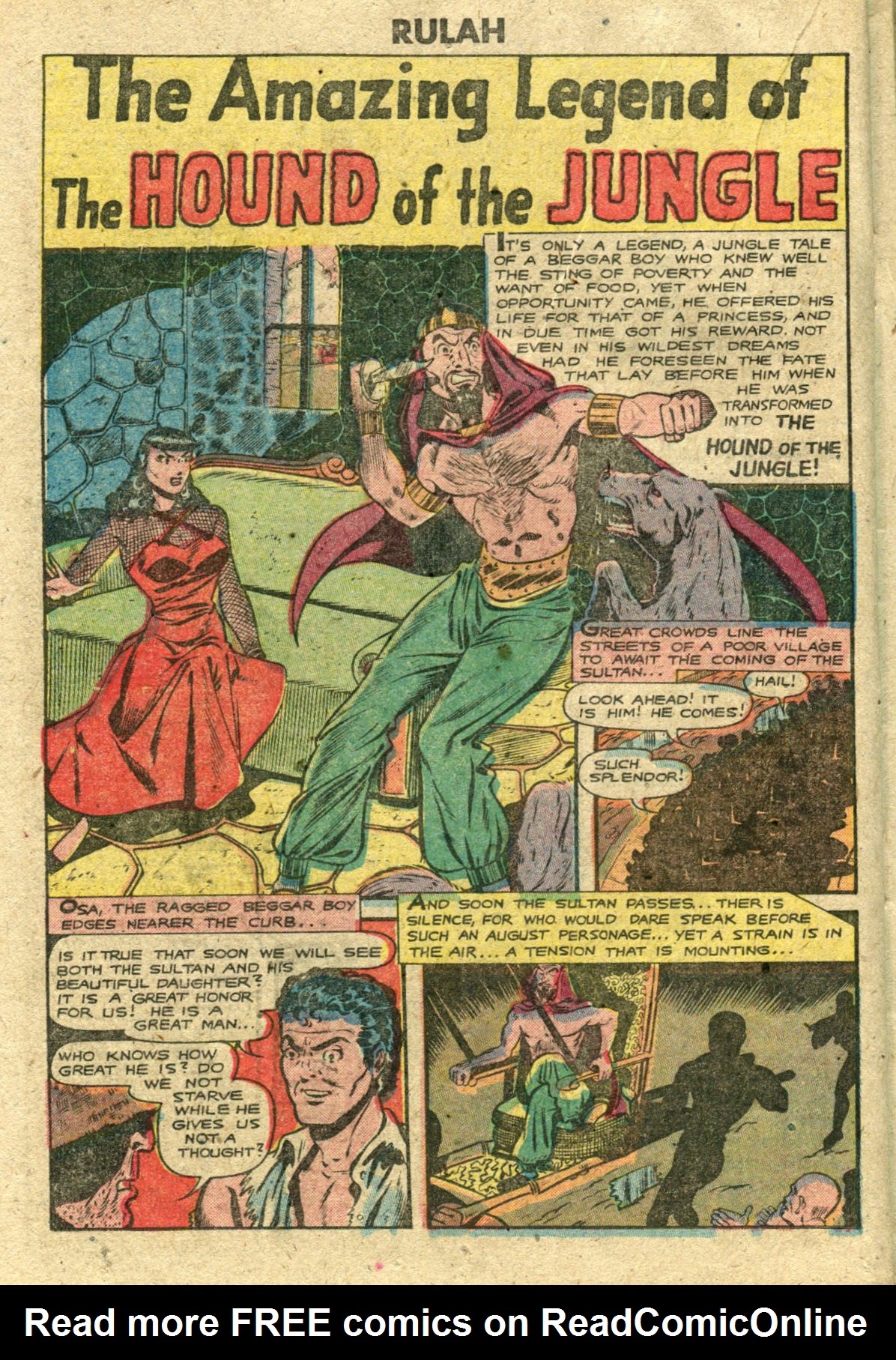 Read online Rulah - Jungle Goddess comic -  Issue #25 - 22