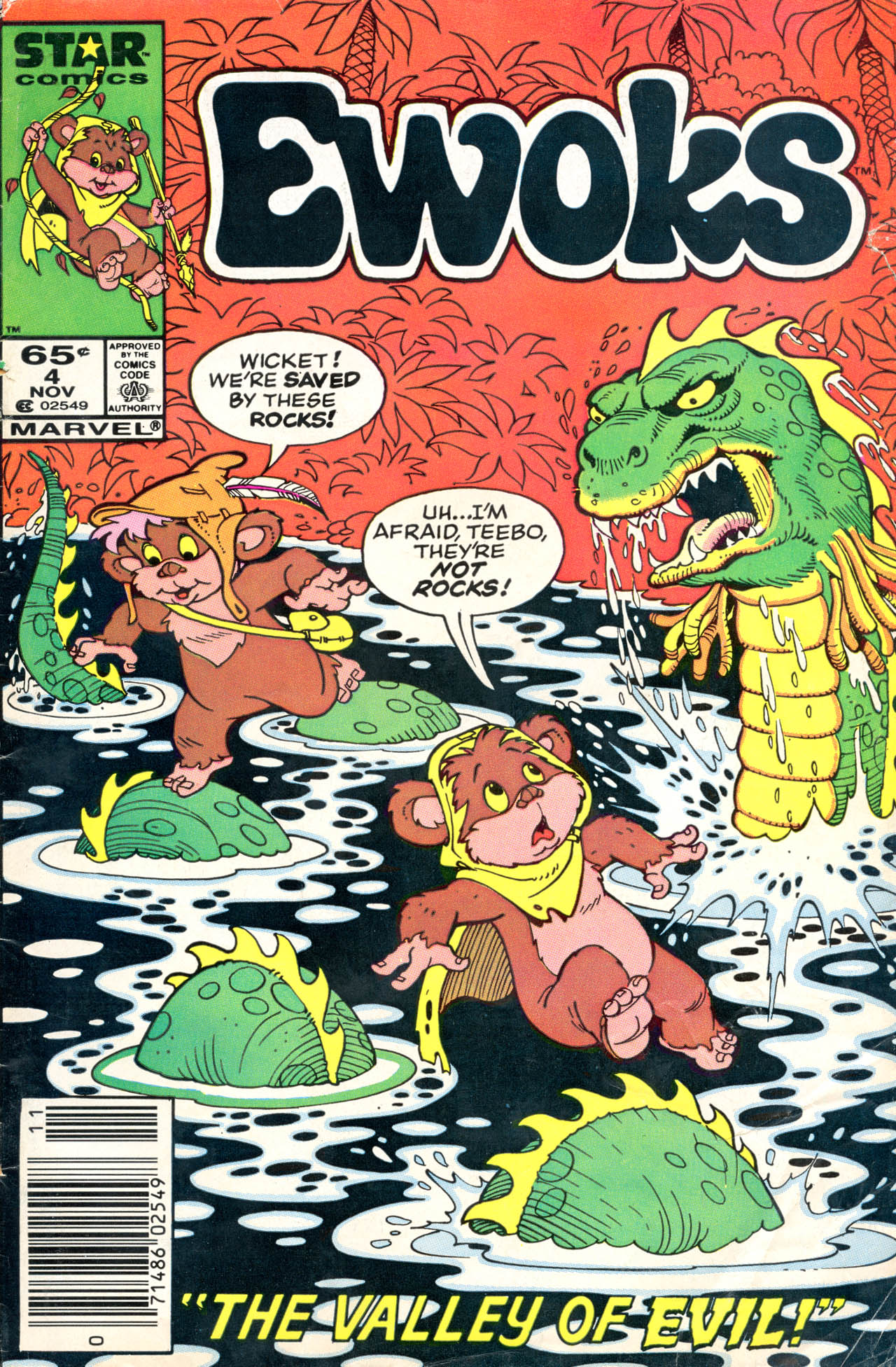 Read online Ewoks (1987) comic -  Issue #4 - 1