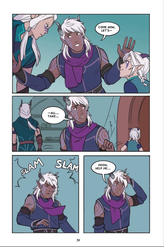 Read online The Dragon Prince: Bloodmoon Huntress comic -  Issue # TPB - 37