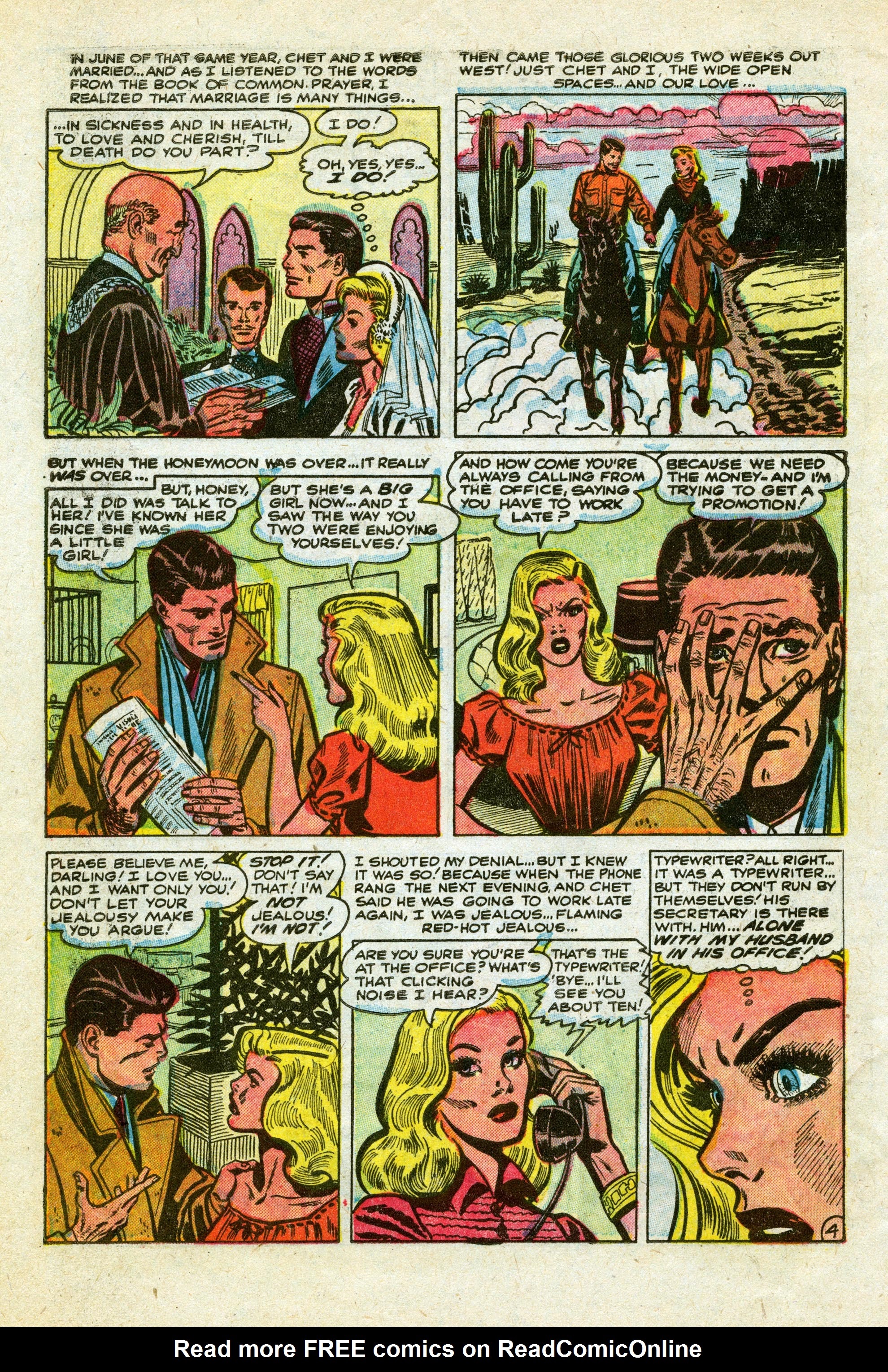 Read online Love Romances comic -  Issue #40 - 30