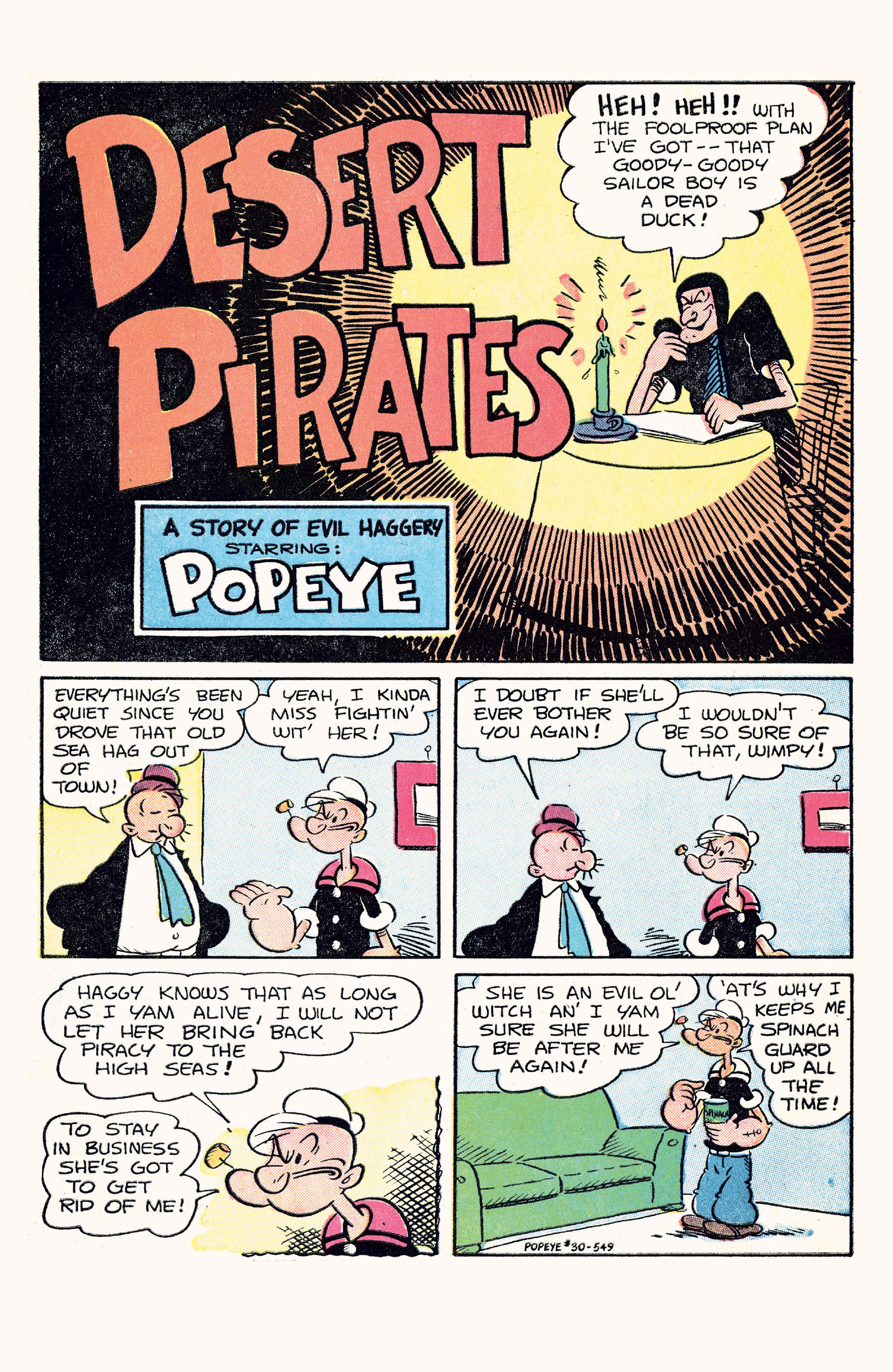 Read online Classic Popeye comic -  Issue #30 - 3