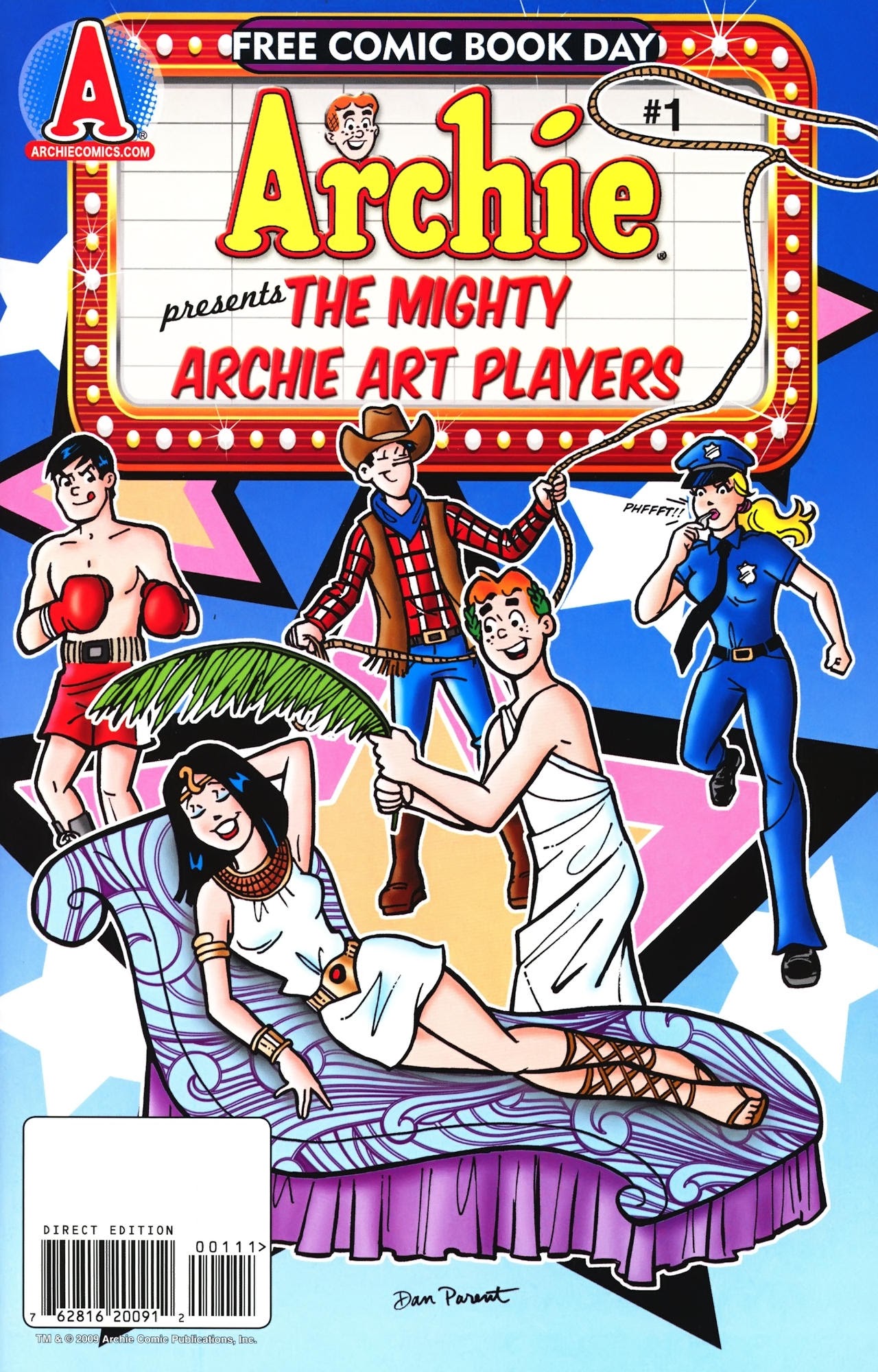 Read online Mighty Archie Art Players comic -  Issue # Full - 1