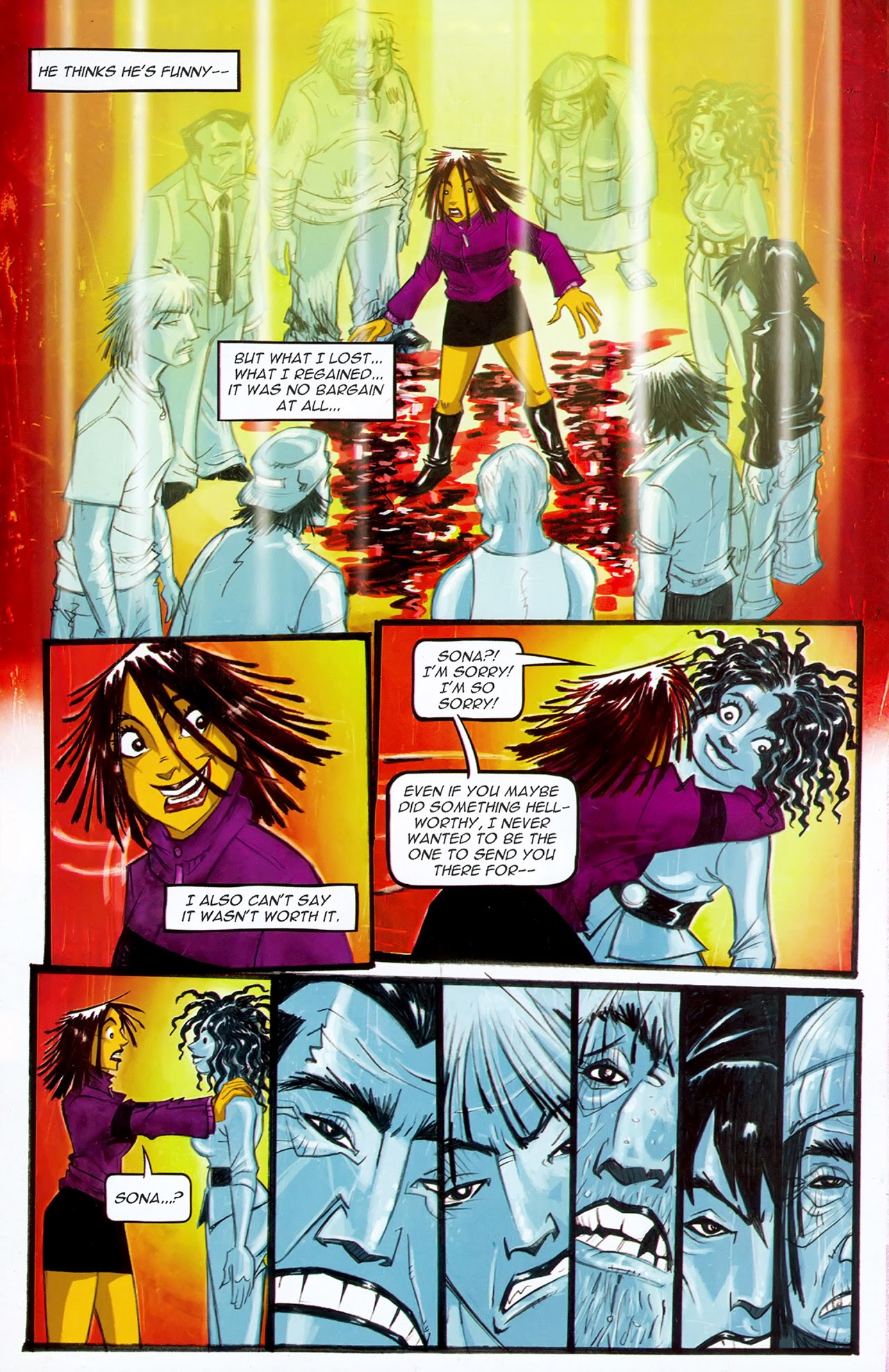 Read online Soul Kiss comic -  Issue #5 - 21