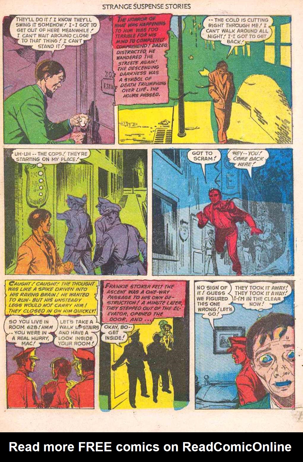 Read online Strange Suspense Stories (1952) comic -  Issue #2 - 21