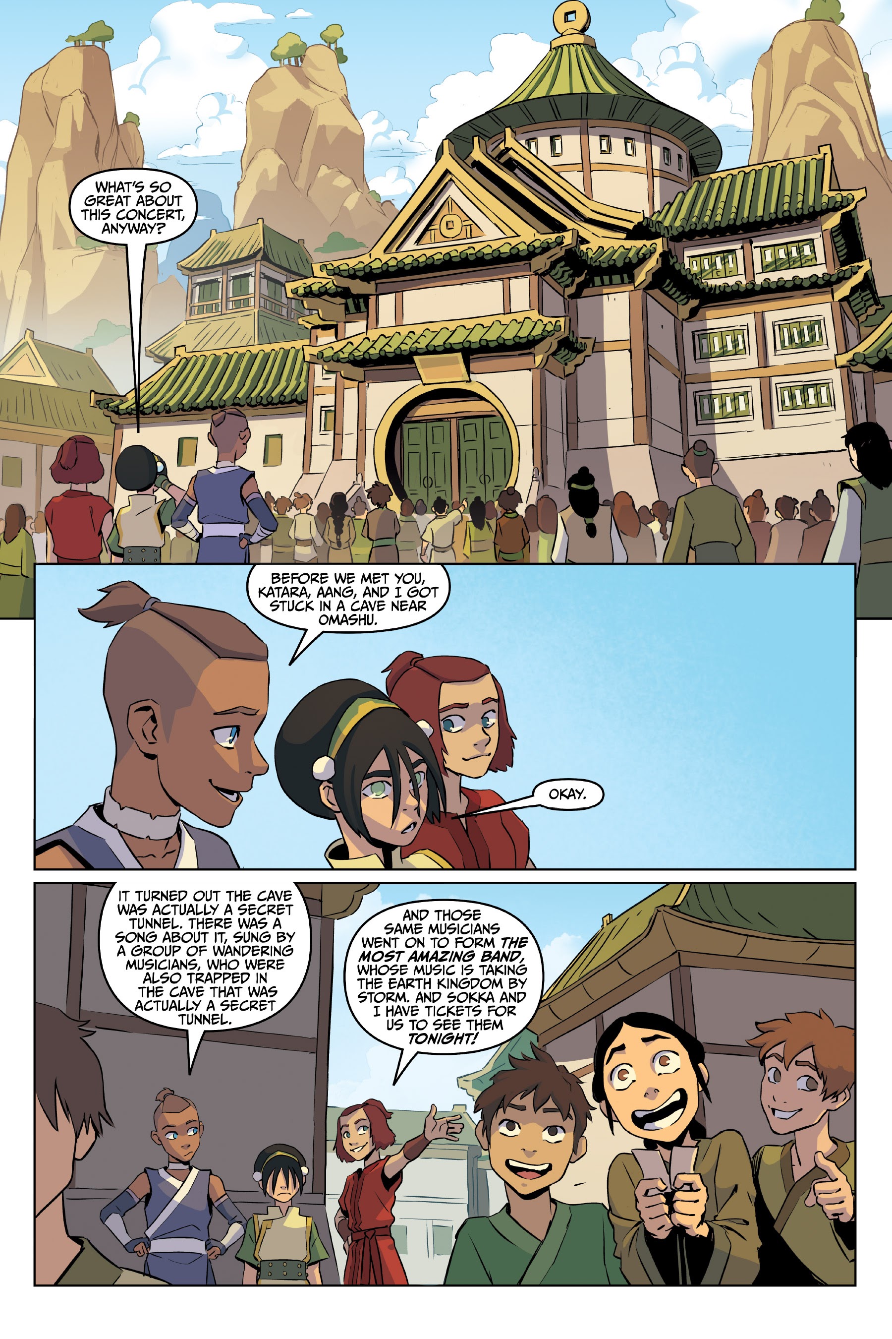 Read online Nickelodeon Avatar: The Last Airbender - Toph Beifong's Metalbending Academy comic -  Issue # TPB - 13