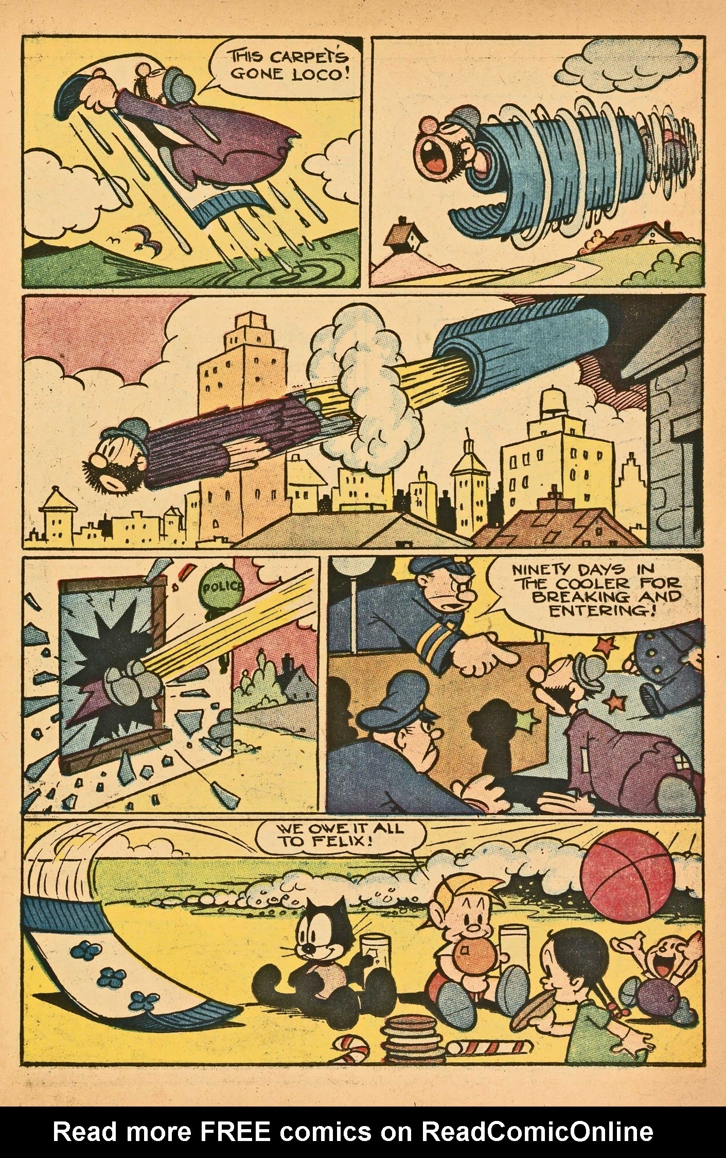Read online Felix the Cat (1951) comic -  Issue #45 - 11