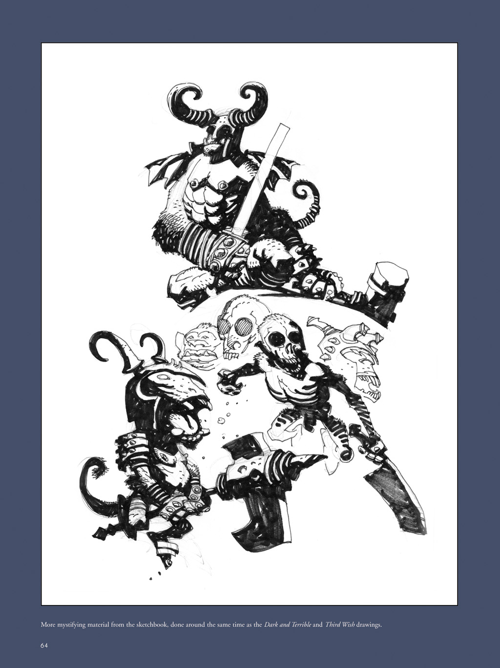 Read online The Art of Hellboy comic -  Issue # TPB - 65