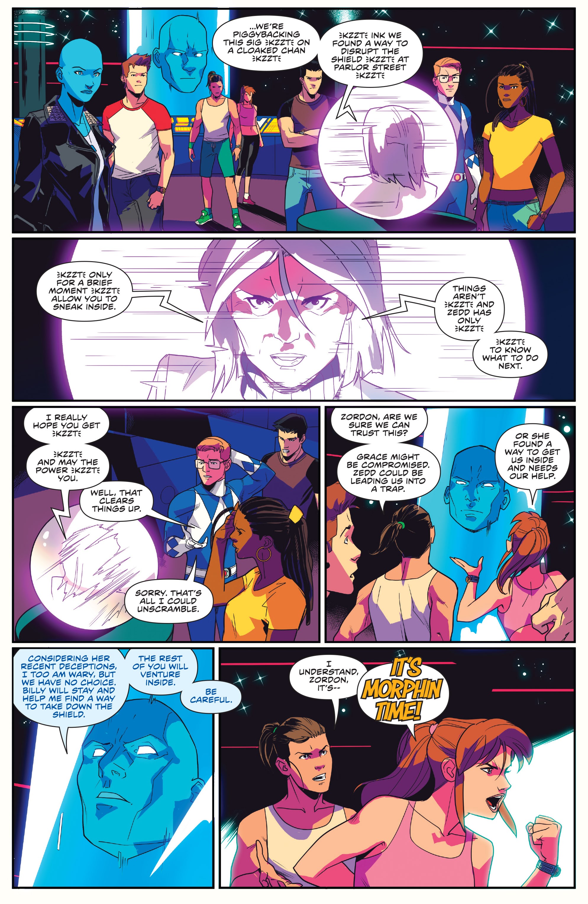 Read online Mighty Morphin comic -  Issue #6 - 18