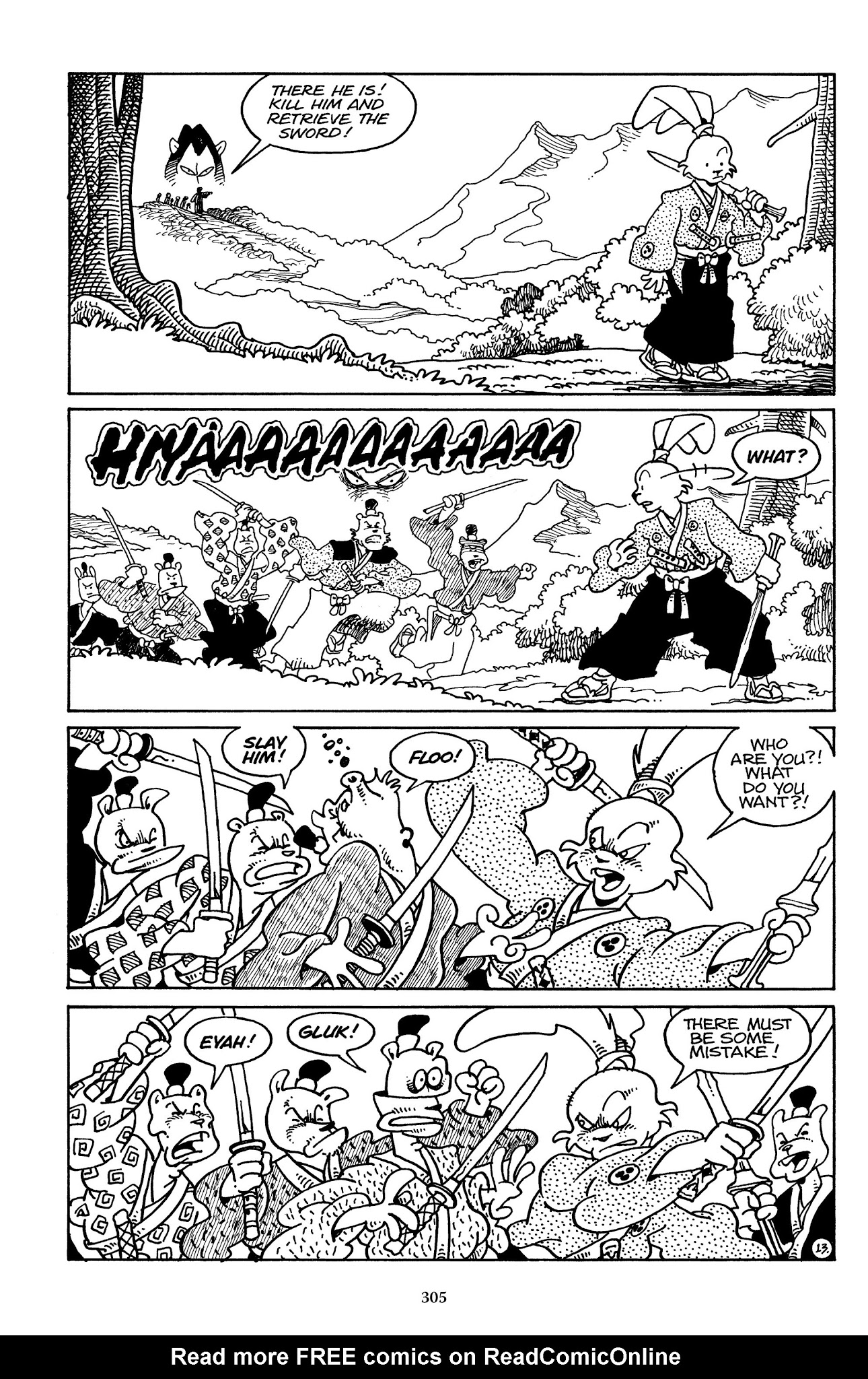 Read online The Usagi Yojimbo Saga comic -  Issue # TPB 2 - 301