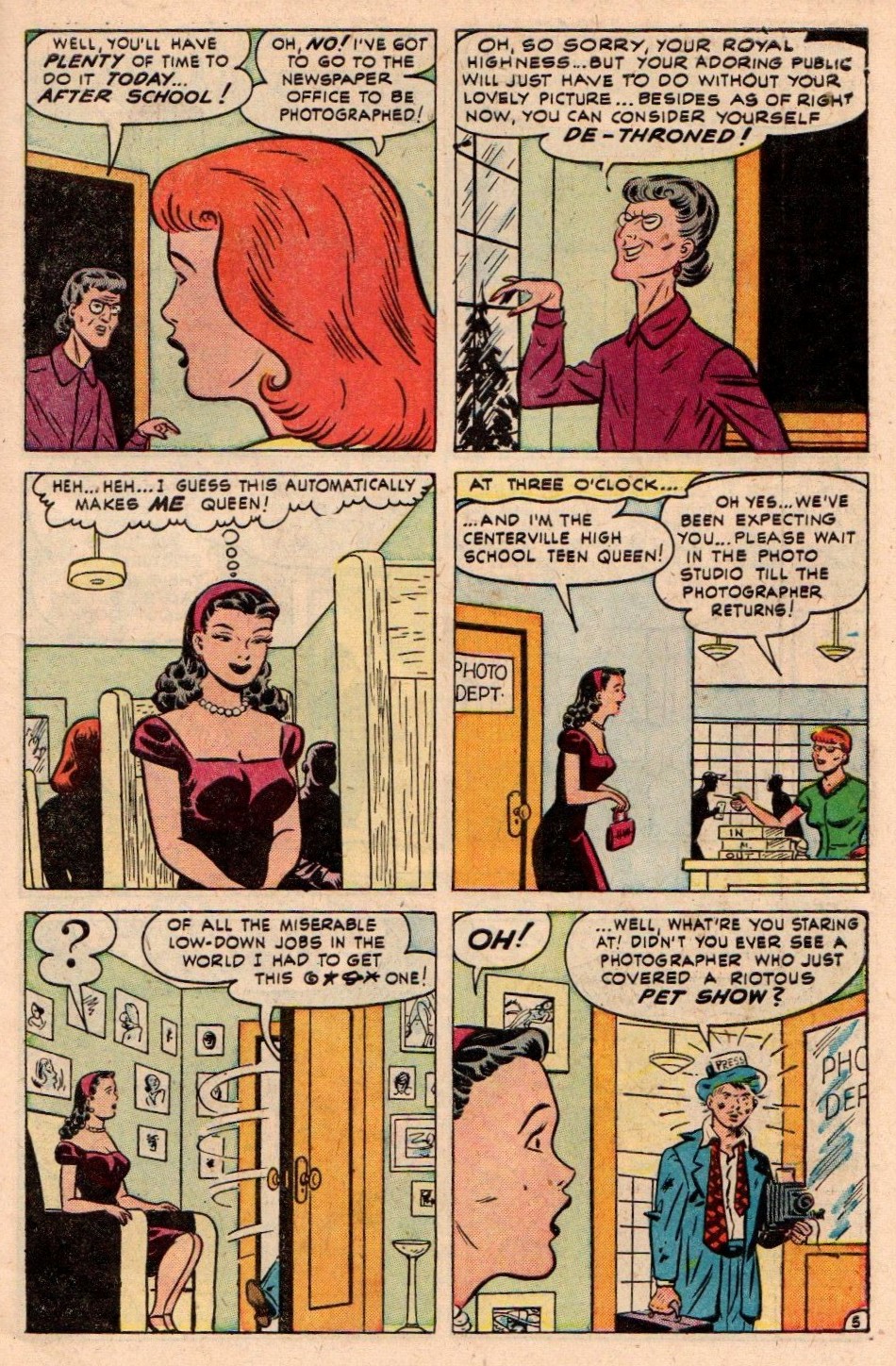 Read online Patsy Walker comic -  Issue #45 - 7