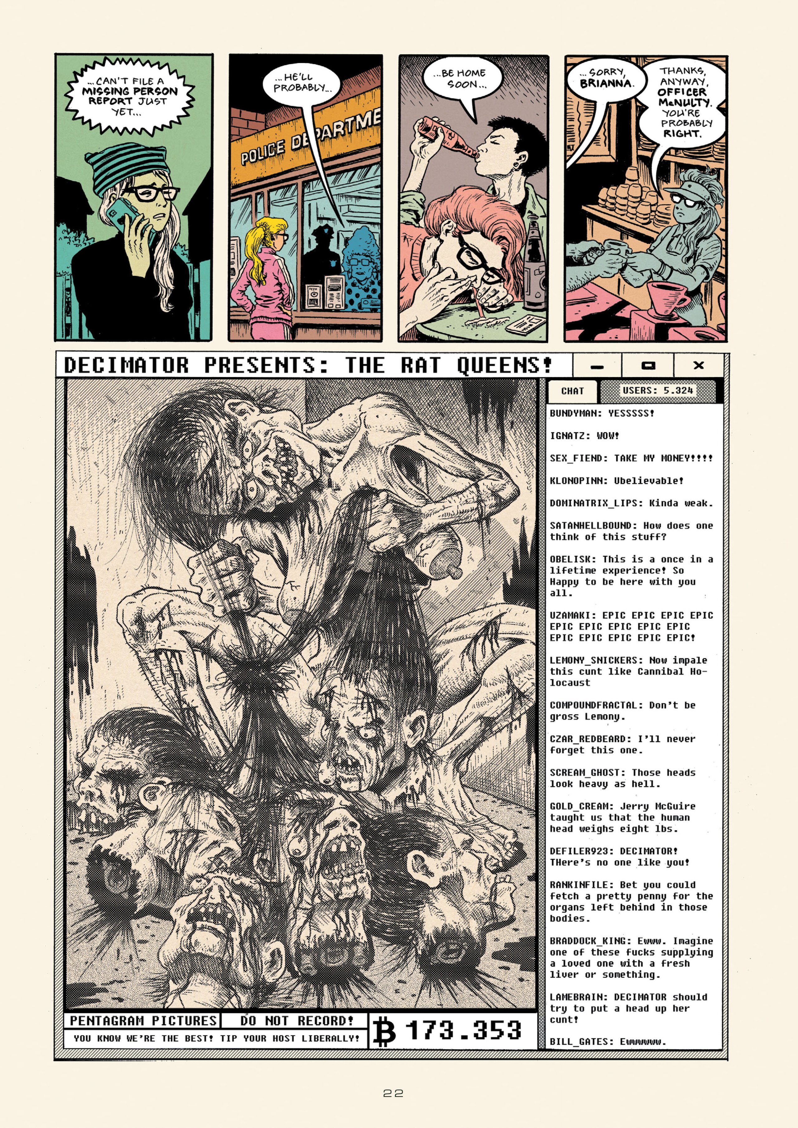 Read online Red Room: Trigger Warnings comic -  Issue # TPB - 32