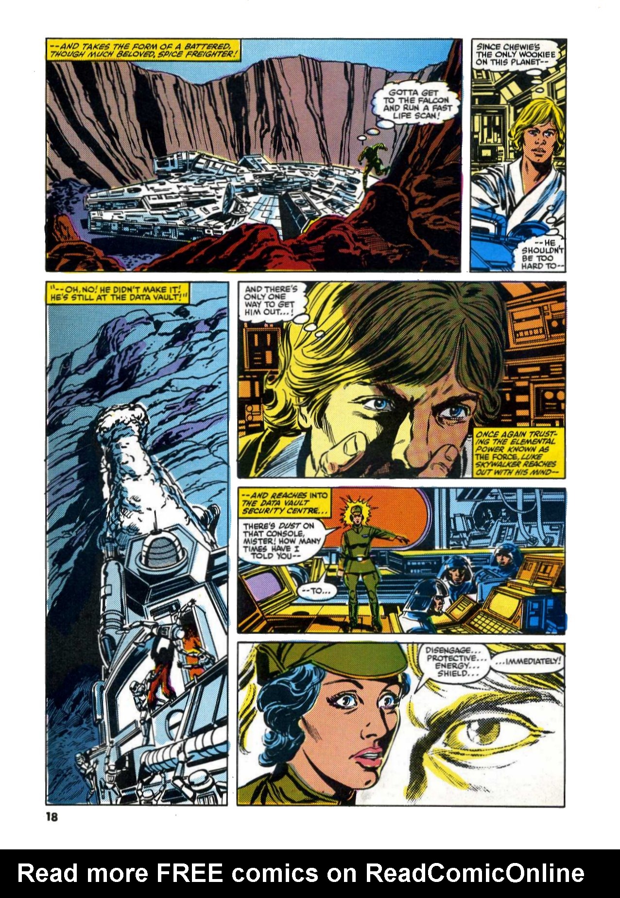 Read online Return of the Jedi comic -  Issue #123 - 18