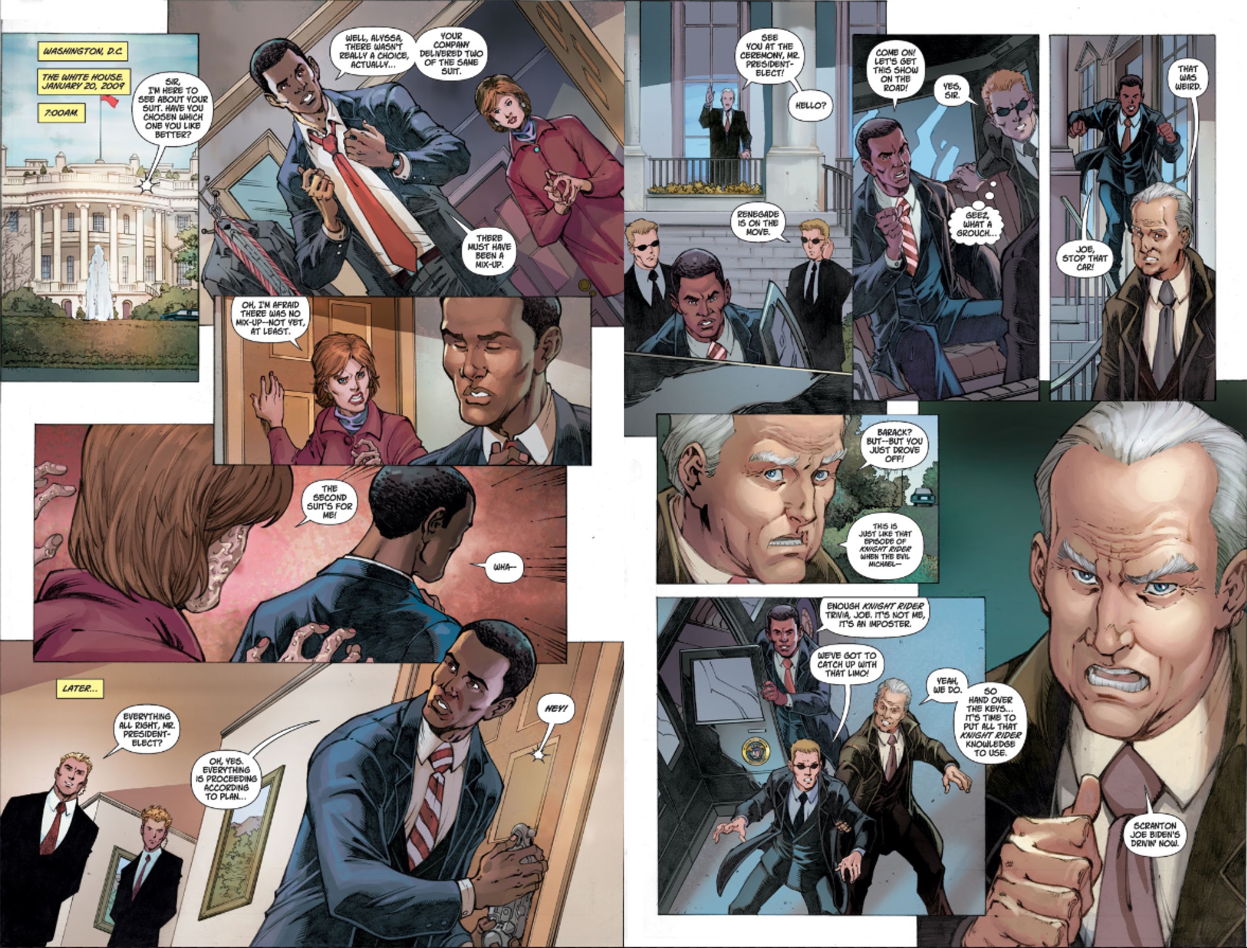 Read online Presidents' Day Celebration comic -  Issue # Full - 6