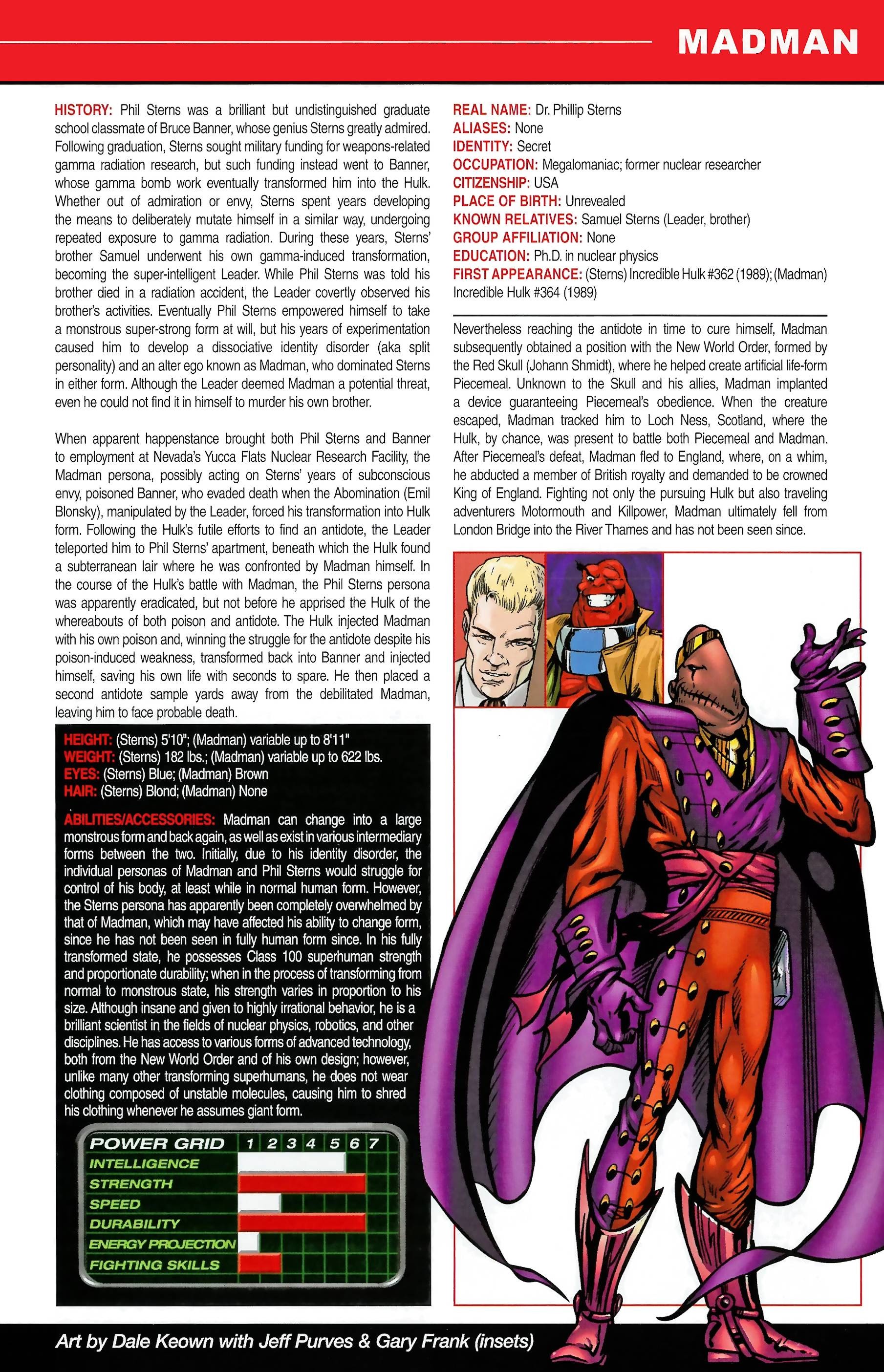 Read online Official Handbook of the Marvel Universe A to Z comic -  Issue # TPB 6 (Part 2) - 131