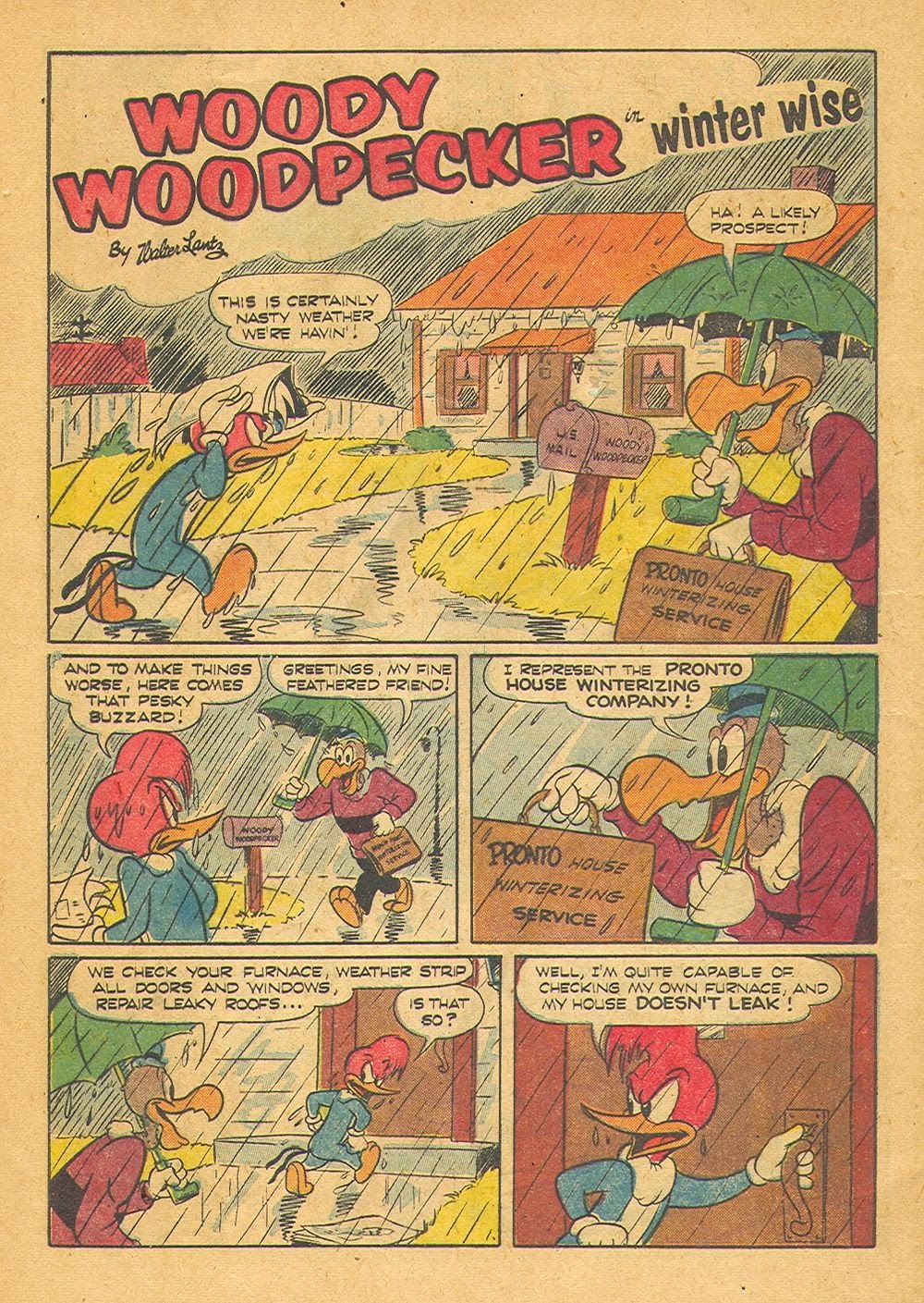 Read online Walter Lantz Woody Woodpecker (1952) comic -  Issue #28 - 28