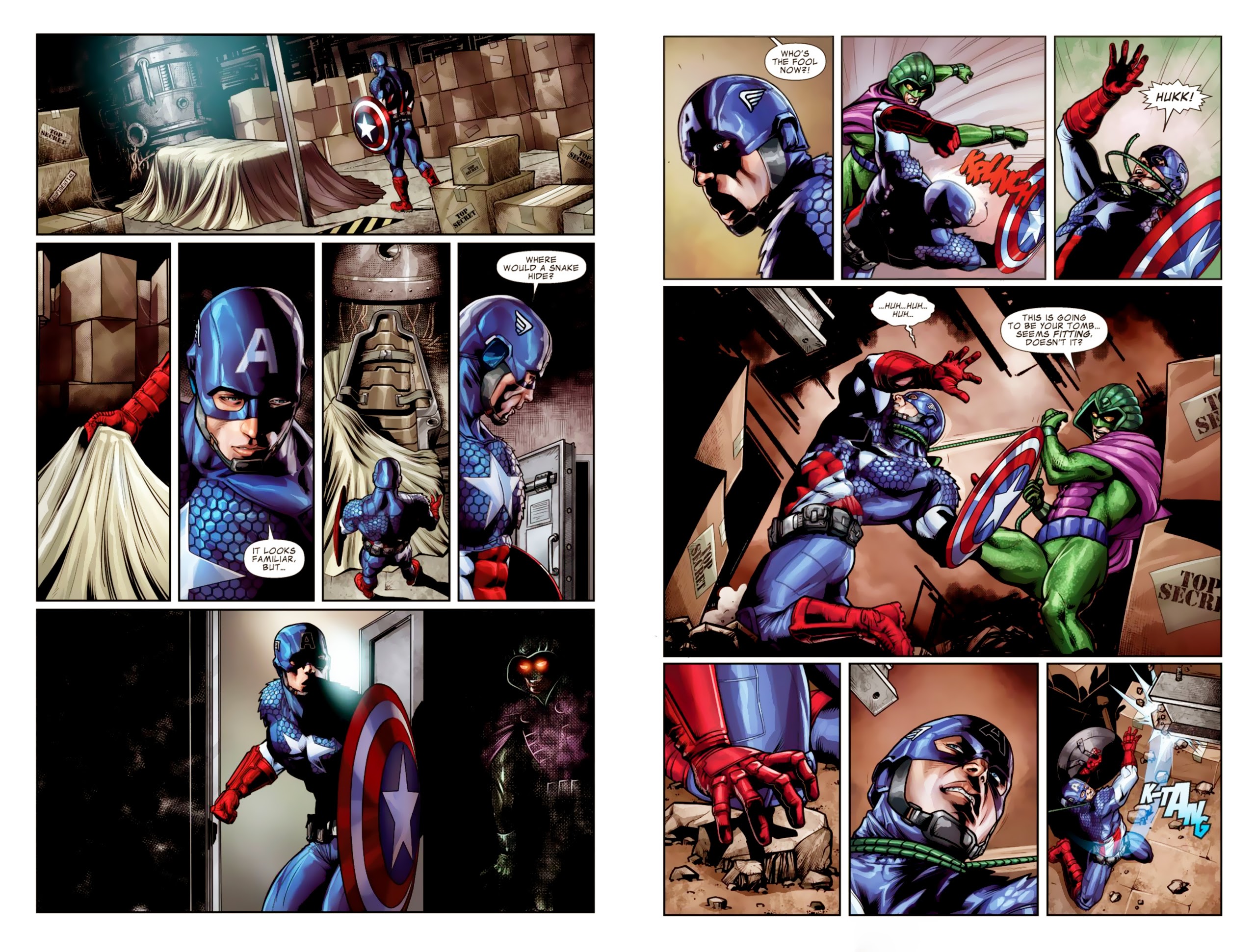 Read online Captain America: Transformation and Triumph comic -  Issue # Full - 7