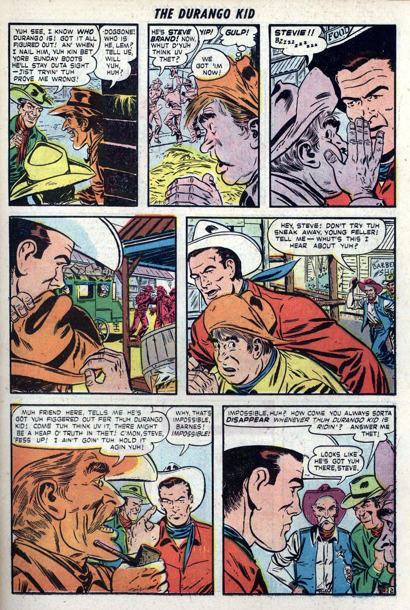 Read online Charles Starrett as The Durango Kid comic -  Issue #6 - 11