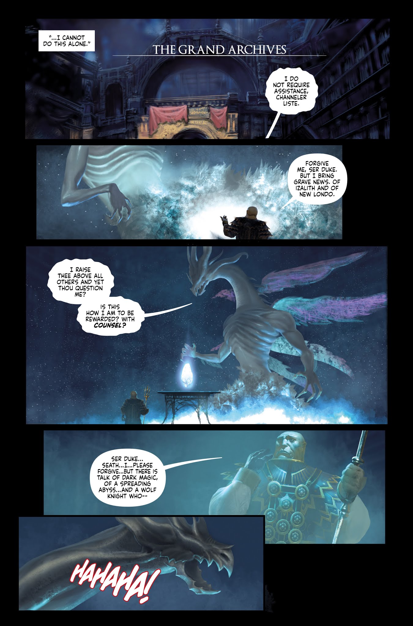 Read online Dark Souls: The Age of Fire comic -  Issue #2 - 12
