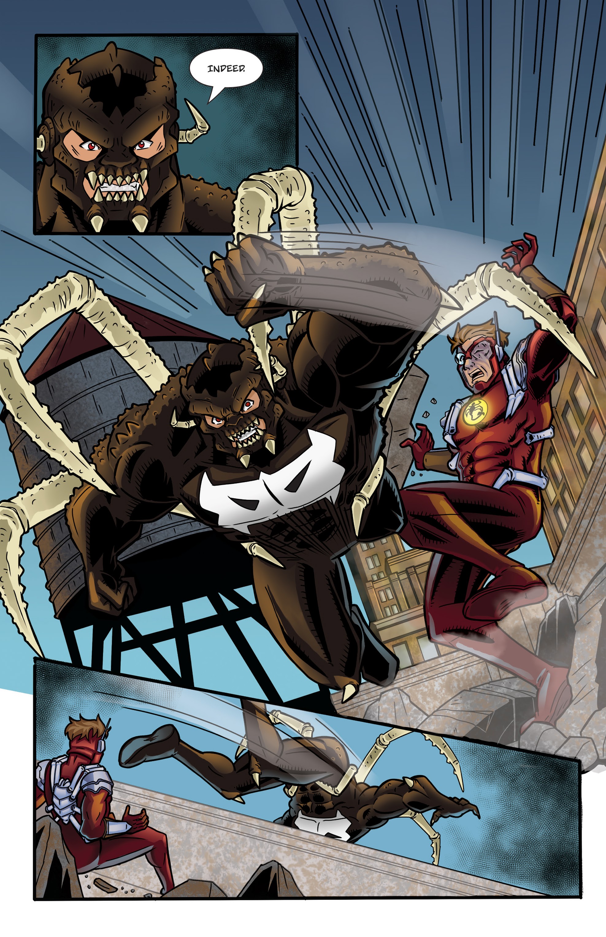 Read online Crimson Scorpion comic -  Issue #2 - 14