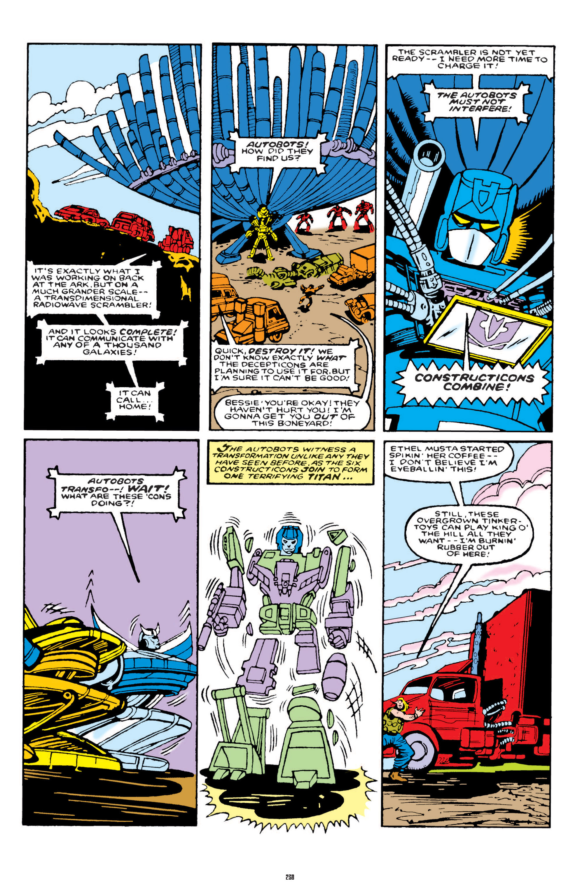 Read online The Transformers Classics comic -  Issue # TPB 1 - 239