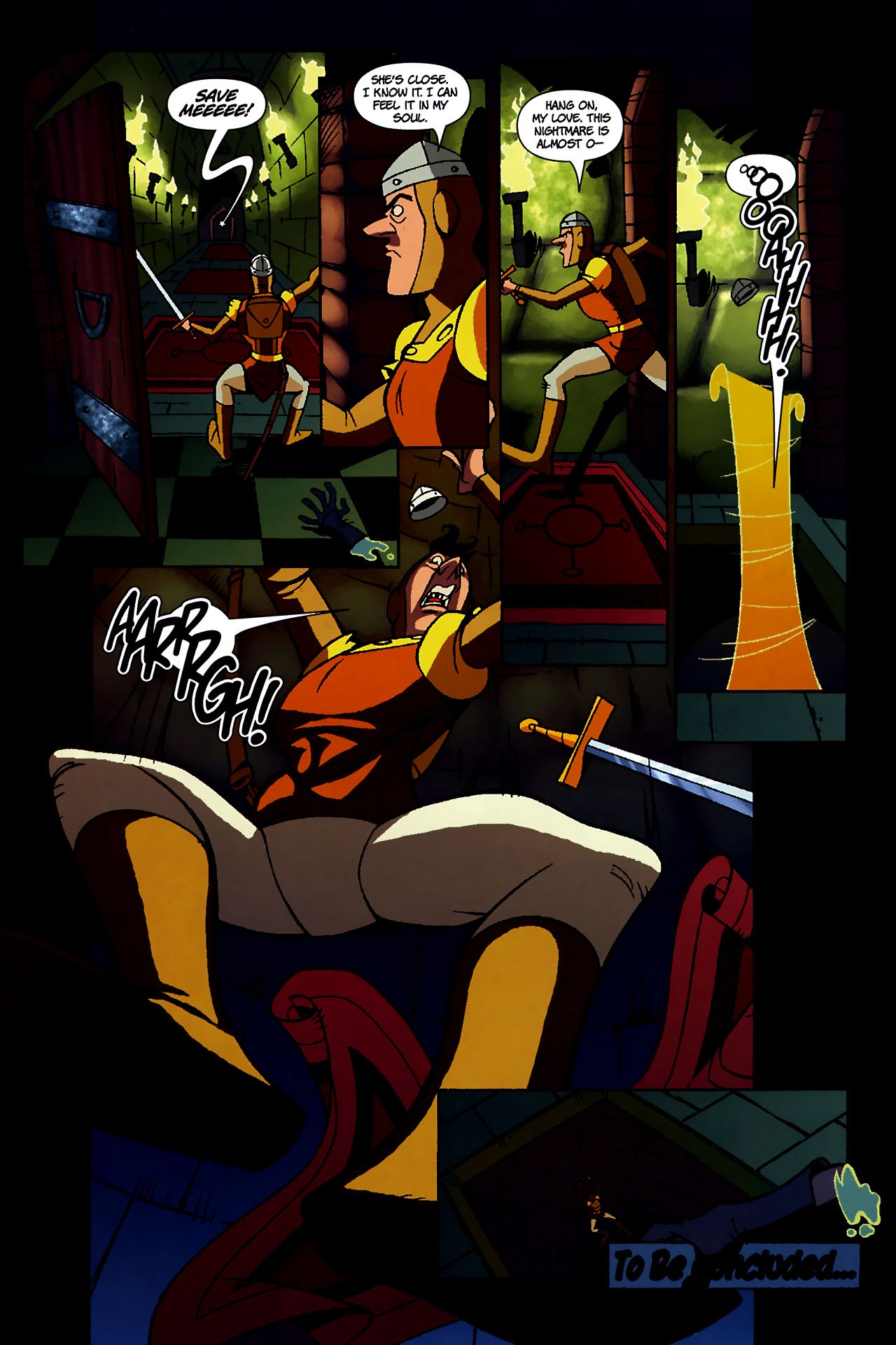 Read online Dragon's Lair (2006) comic -  Issue #3 - 24