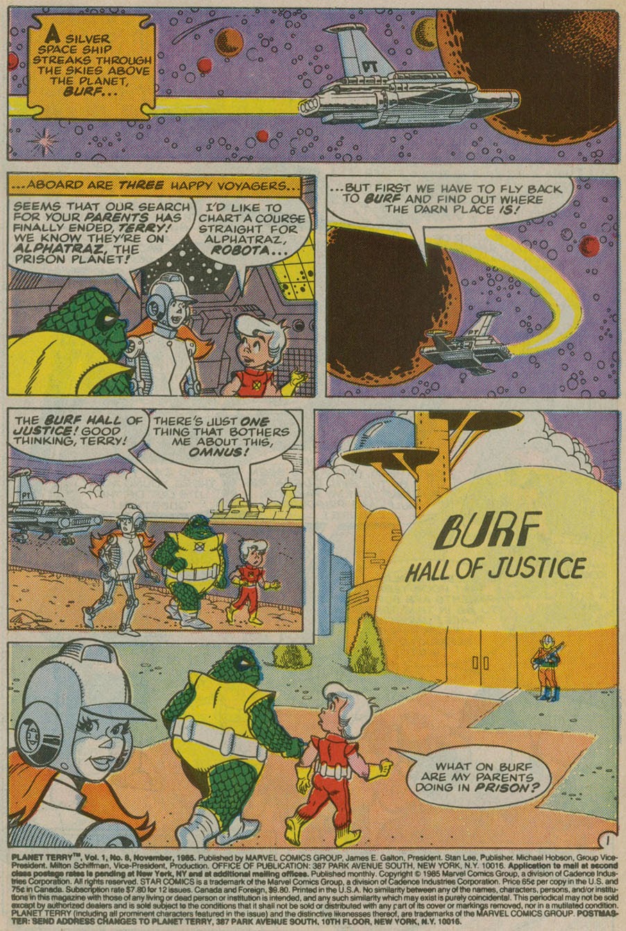 Read online Planet Terry comic -  Issue #8 - 2