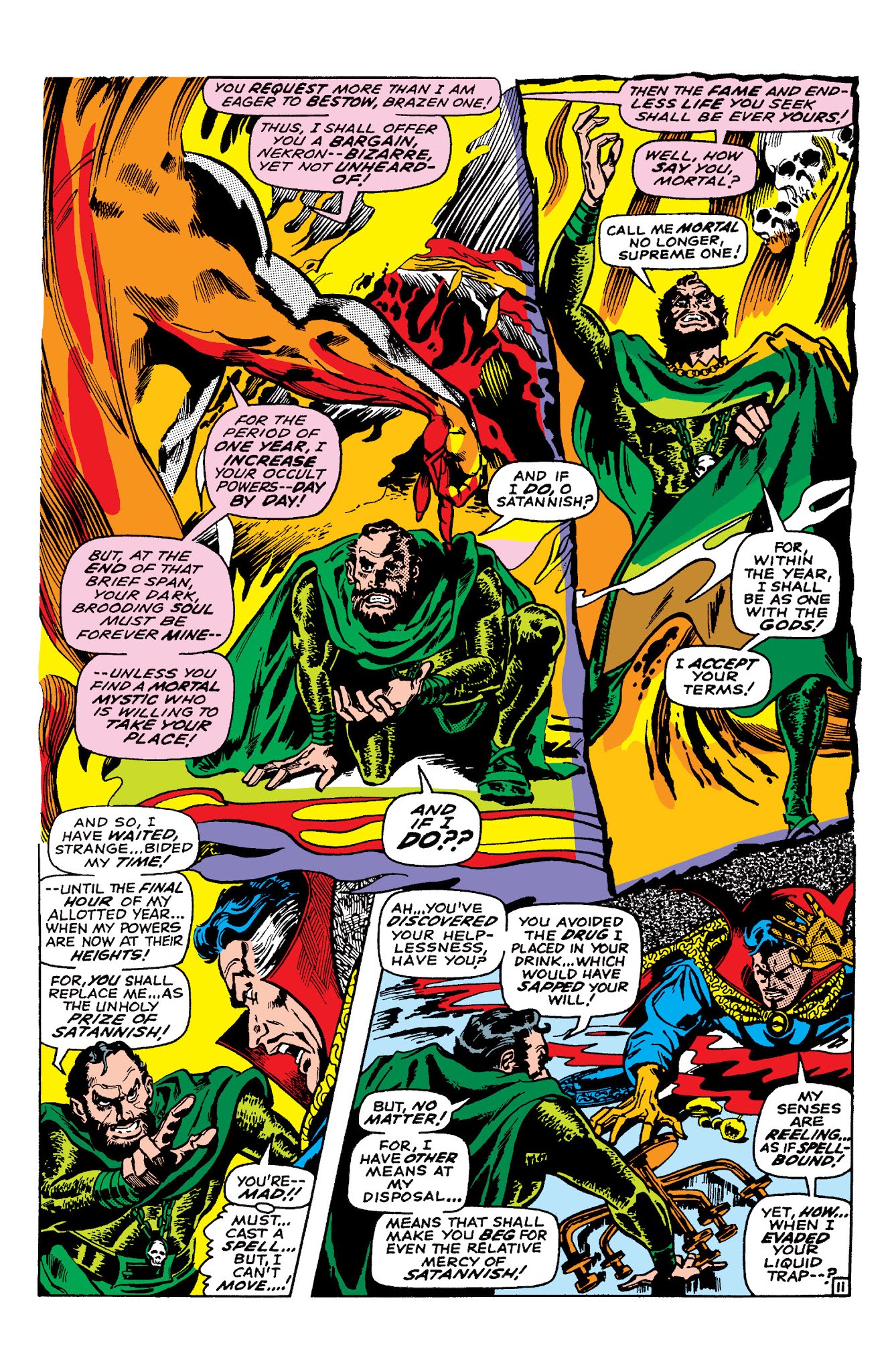 Read online Marvel Masterworks: Doctor Strange comic -  Issue # TPB 3 (Part 2) - 22