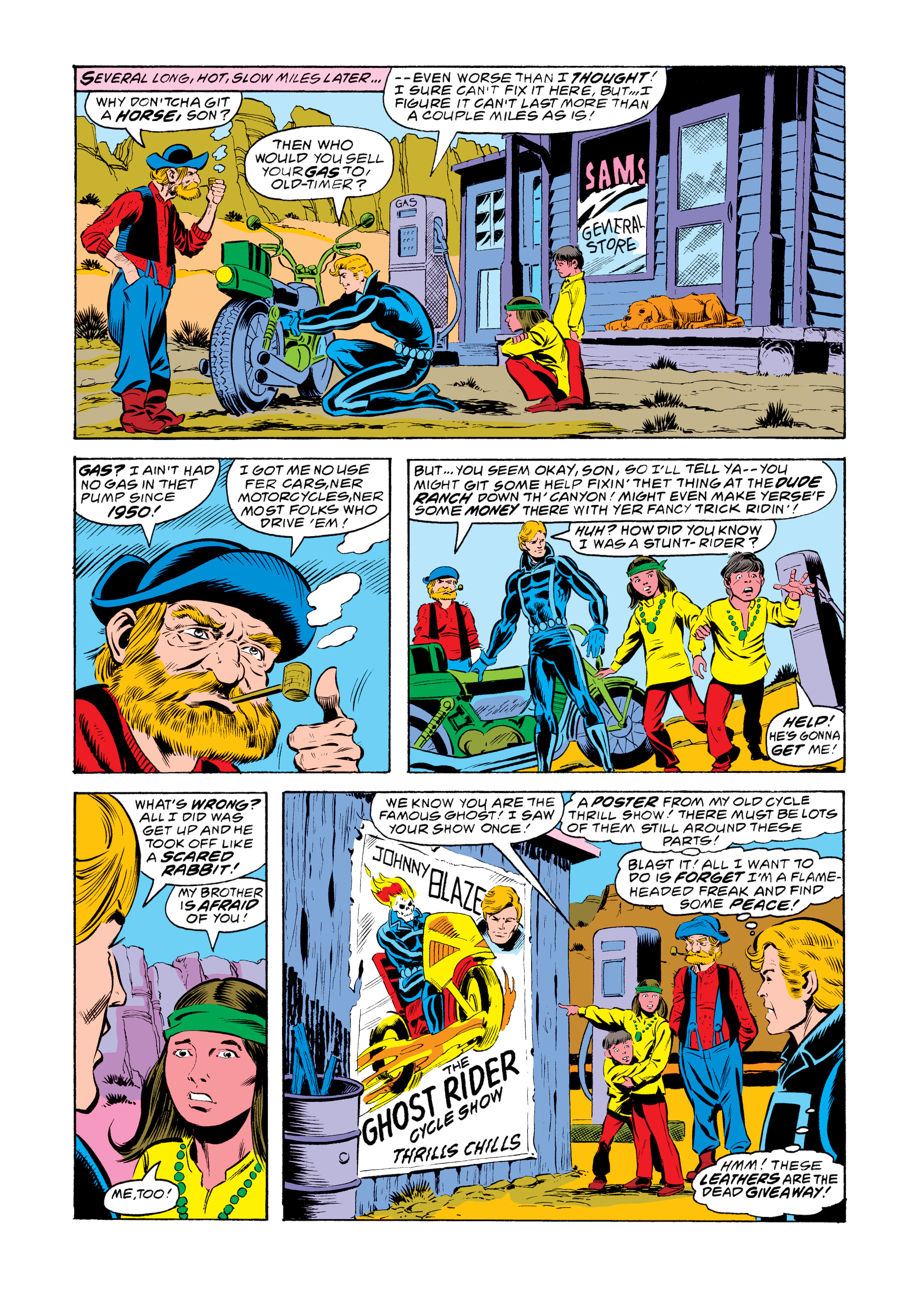 Read online Marvel Masterworks: Ghost Rider comic -  Issue # TPB 3 (Part 2) - 22