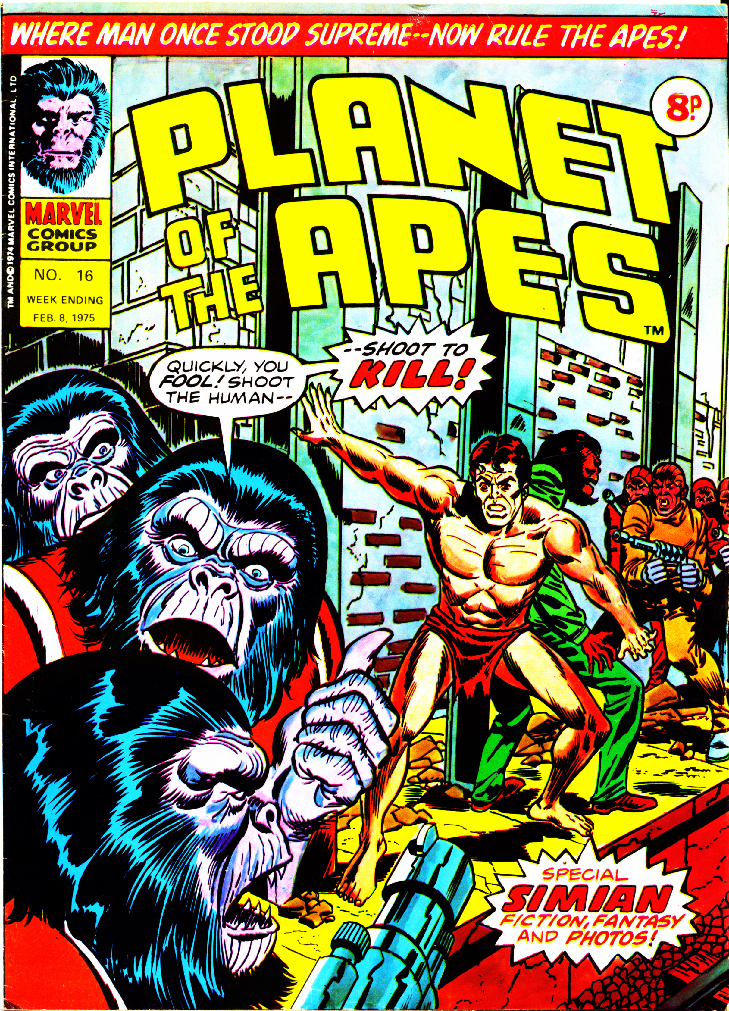 Read online Planet of the Apes (1974) comic -  Issue #16 - 1
