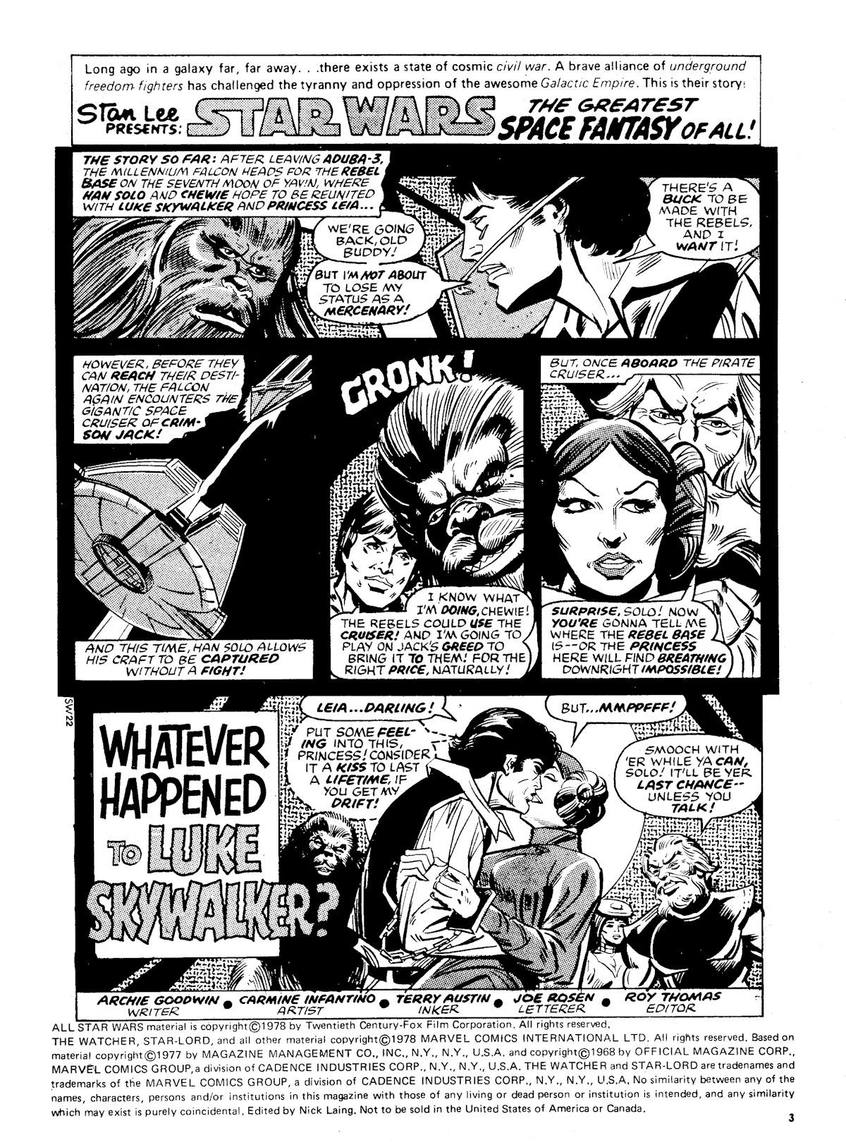 Read online Star Wars Weekly comic -  Issue #22 - 3