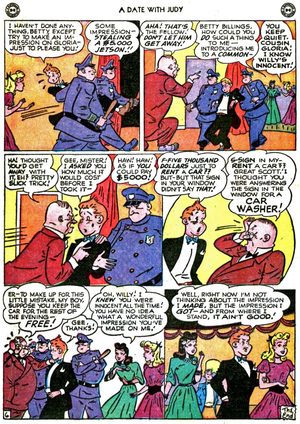 Read online A Date with Judy comic -  Issue #10 - 40