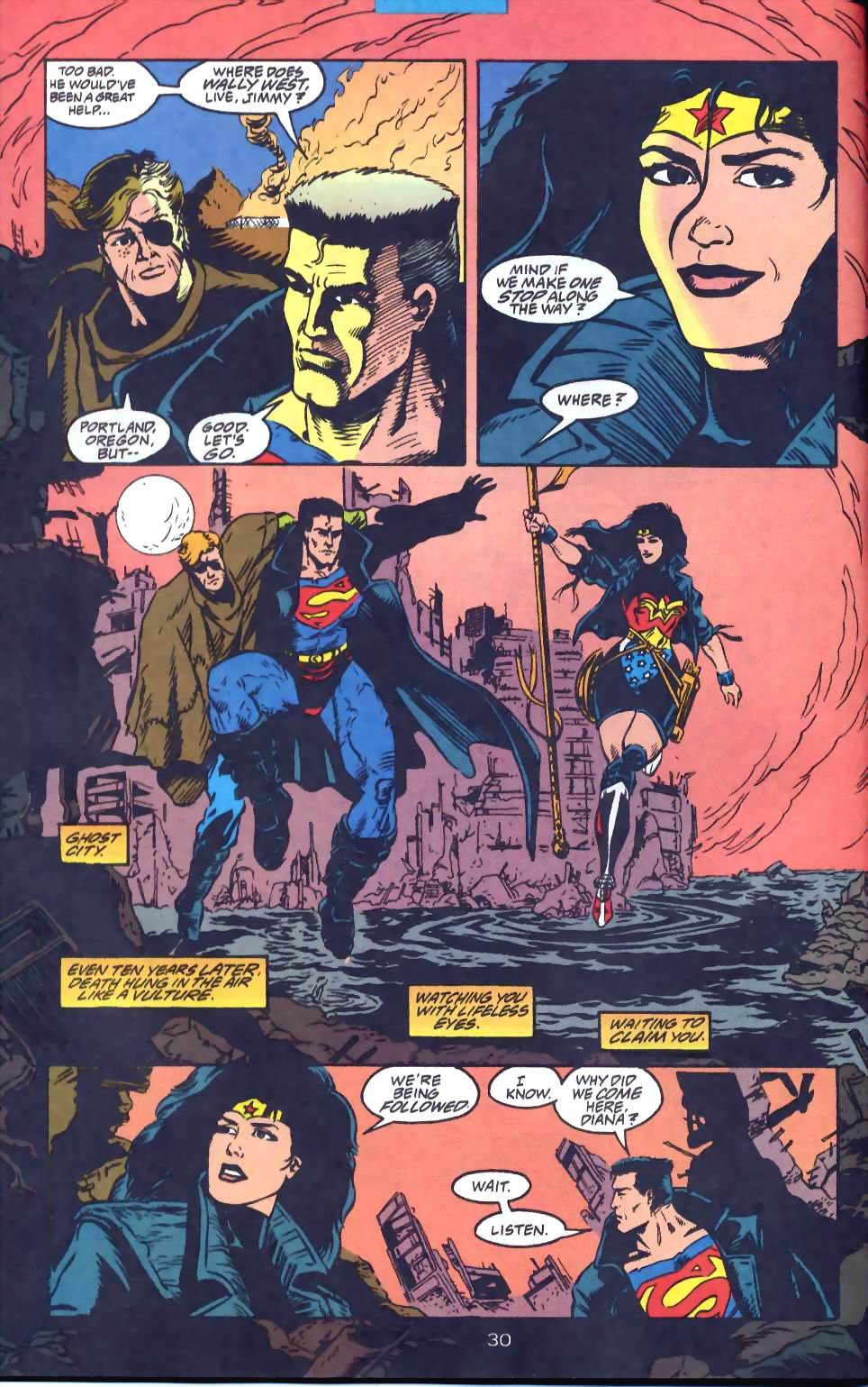 Read online Adventures of Superman (1987) comic -  Issue # _Annual 6 - 32