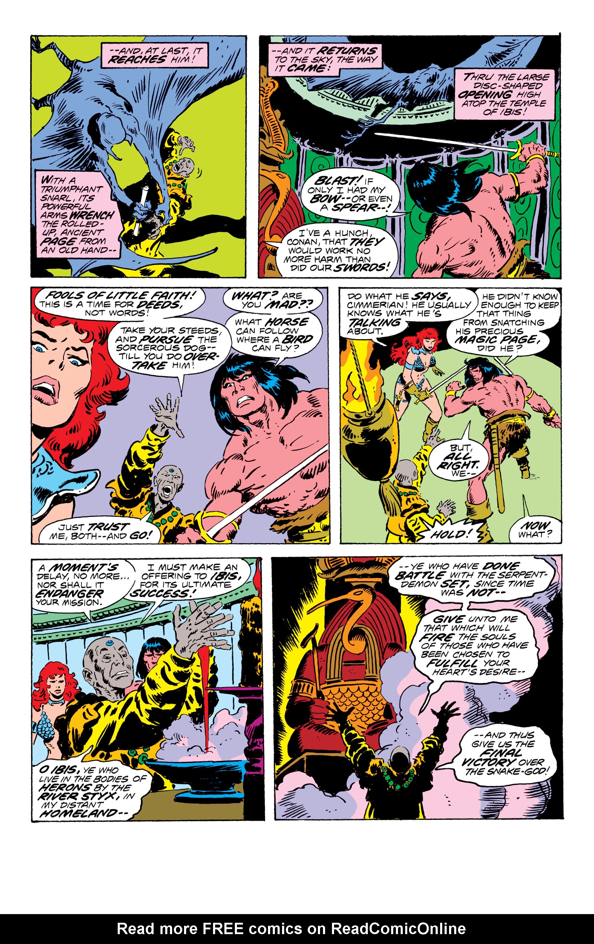 Read online Conan the Barbarian Epic Collection: The Original Marvel Years - Of Once and Future Kings comic -  Issue # TPB (Part 2) - 57