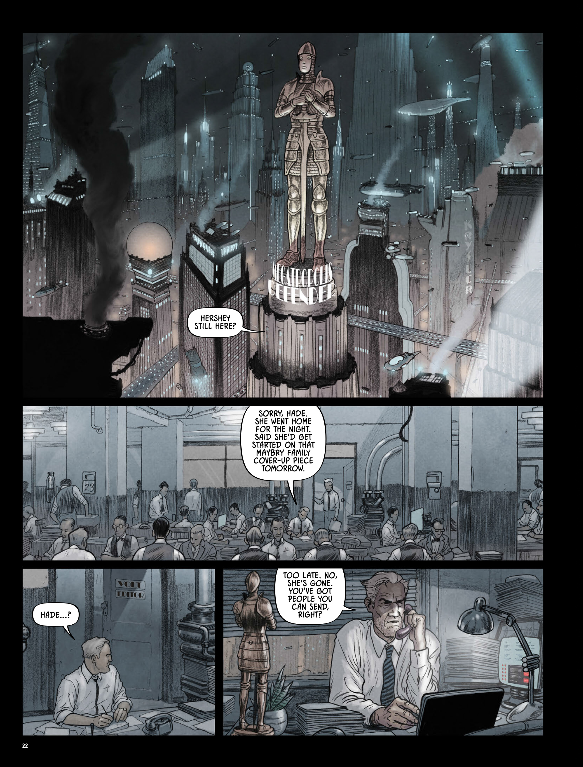 Read online Megatropolis comic -  Issue # TPB 1 - 22
