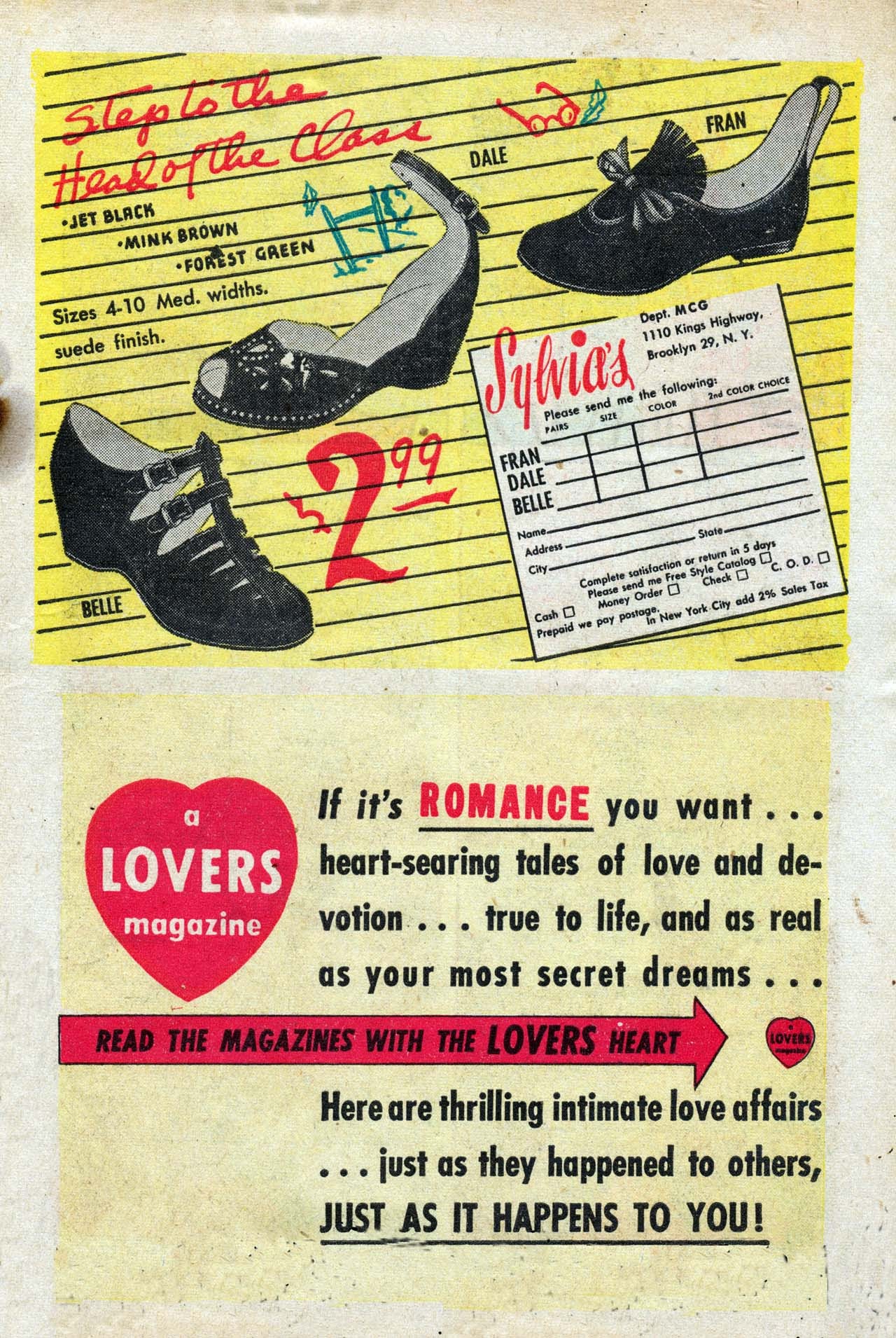 Read online Girl Comics (1949) comic -  Issue #2 - 11