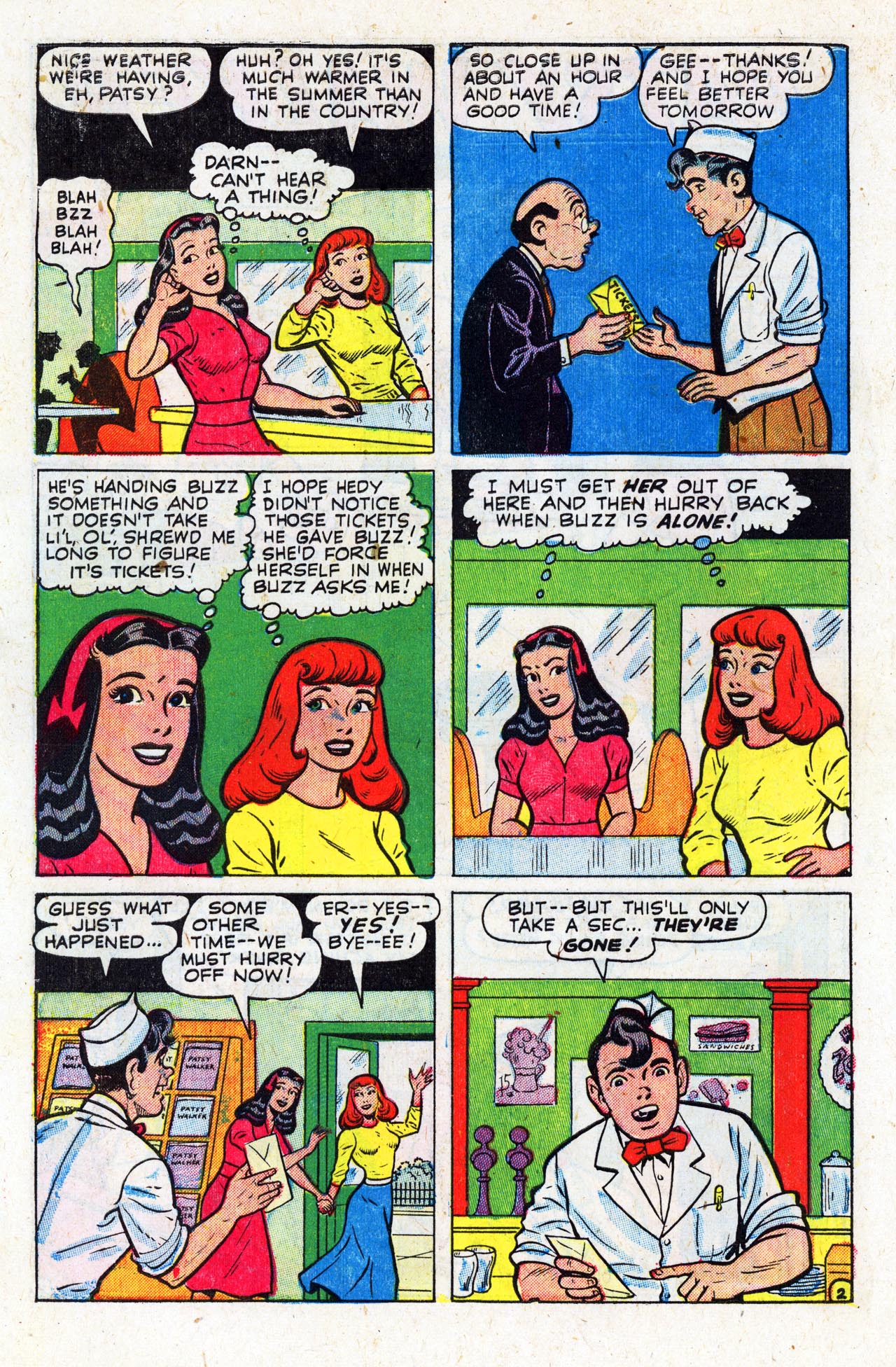Read online Patsy Walker comic -  Issue #34 - 11