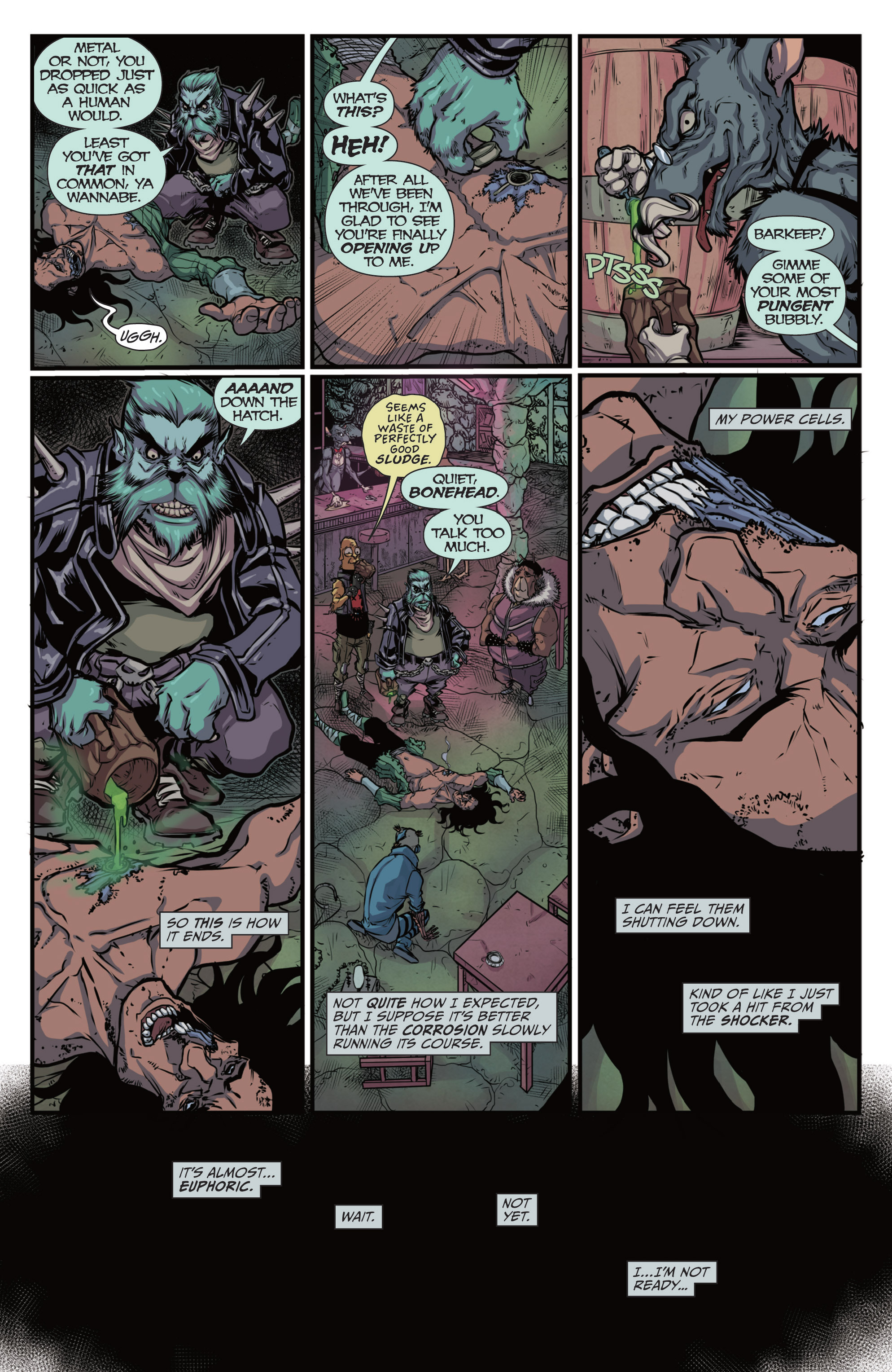 Read online Wretches comic -  Issue #2 - 6